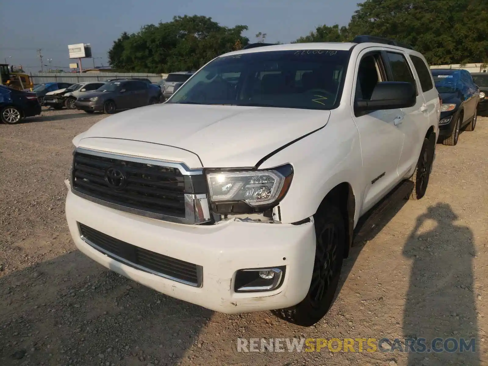 2 Photograph of a damaged car 5TDCY5B16MS185442 TOYOTA SEQUOIA 2021