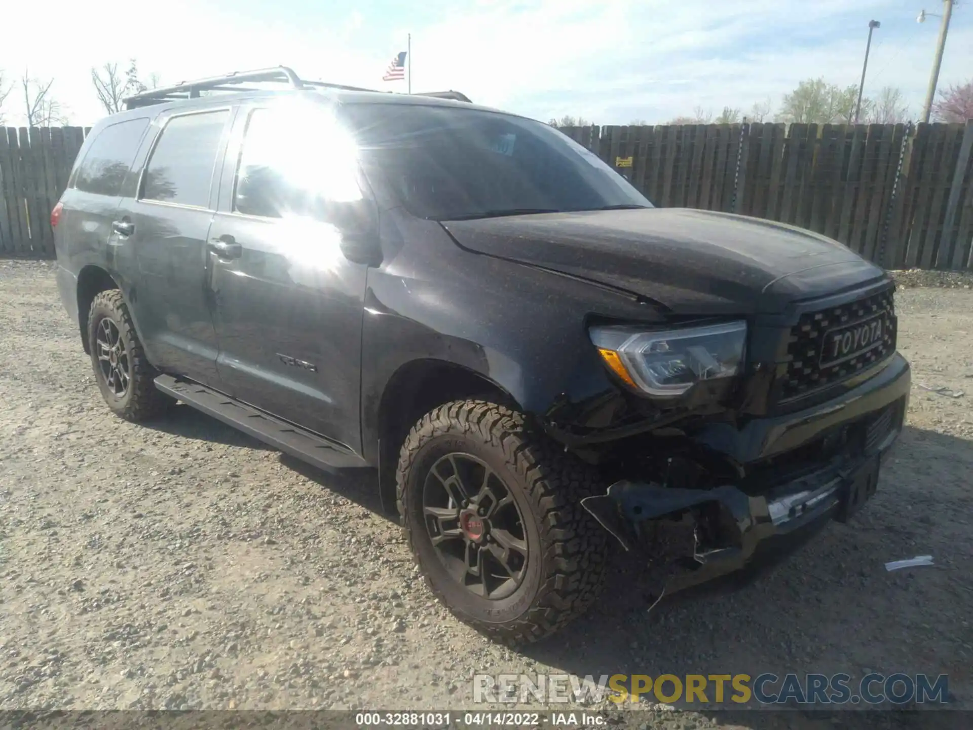 1 Photograph of a damaged car 5TDEY5B13MS184533 TOYOTA SEQUOIA 2021