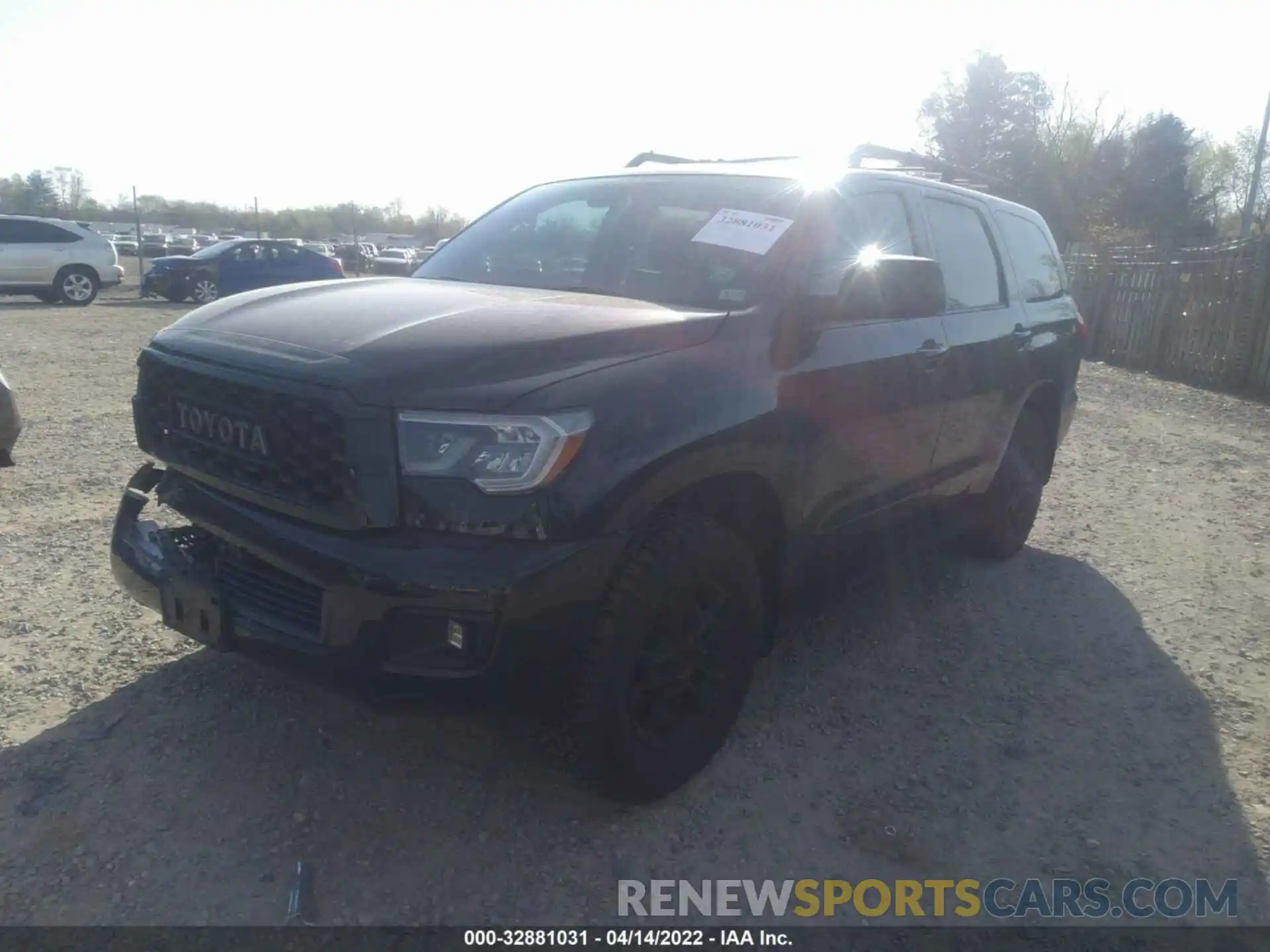 2 Photograph of a damaged car 5TDEY5B13MS184533 TOYOTA SEQUOIA 2021