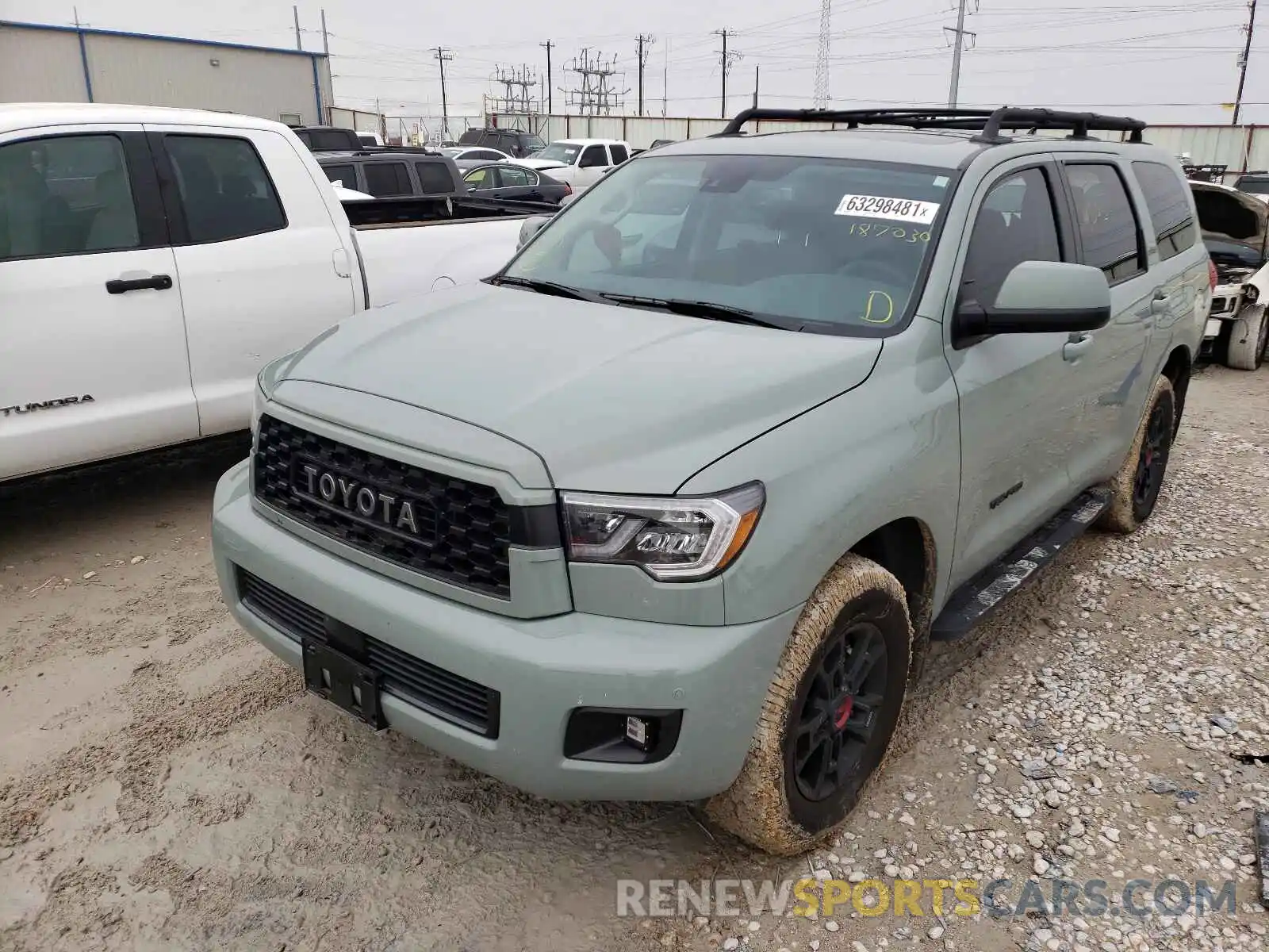 2 Фотография поврежденного автомобиля 5TDEY5B13MS187030 TOYOTA SEQUOIA 2021