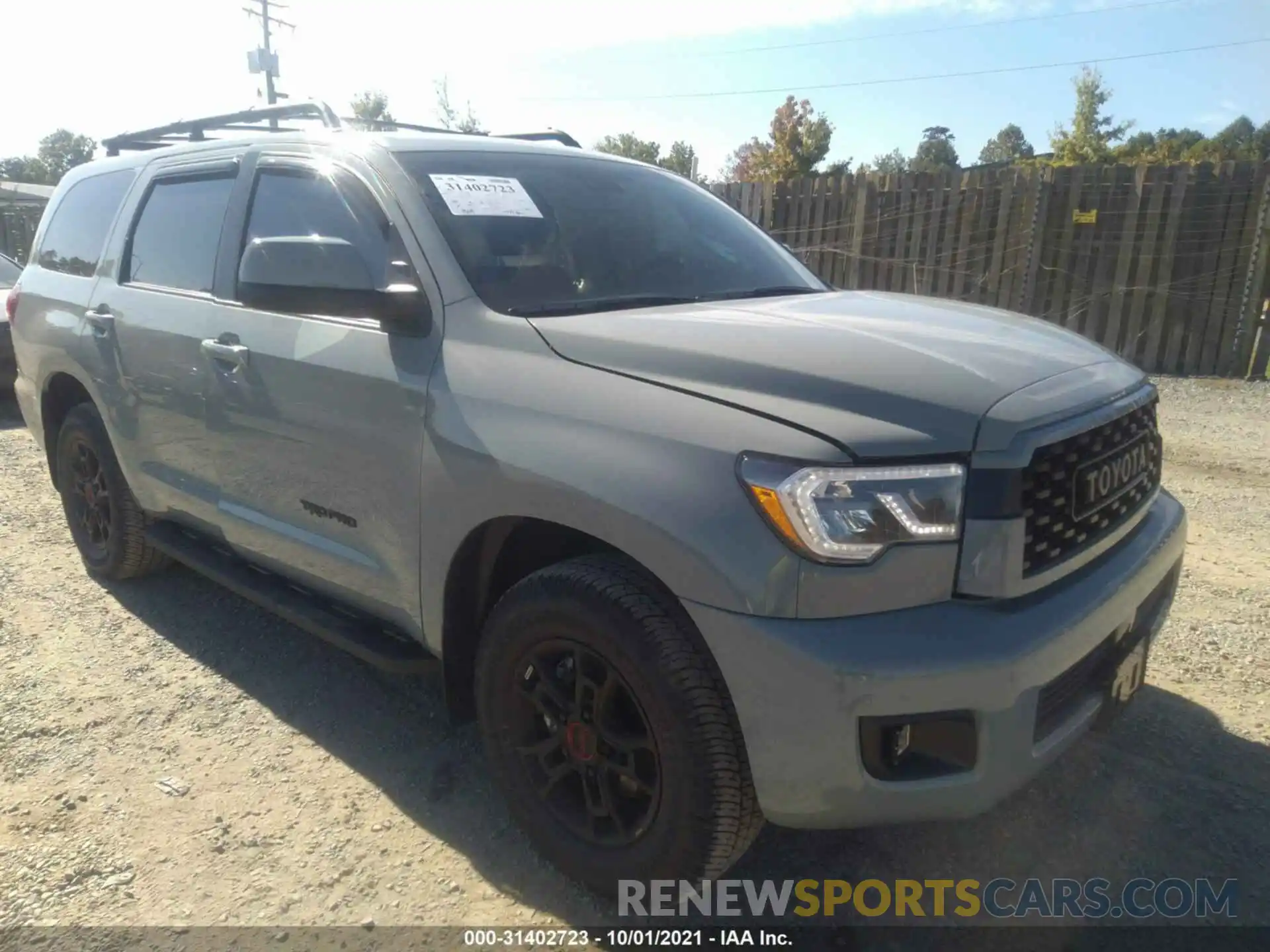 1 Photograph of a damaged car 5TDEY5B13MS187383 TOYOTA SEQUOIA 2021