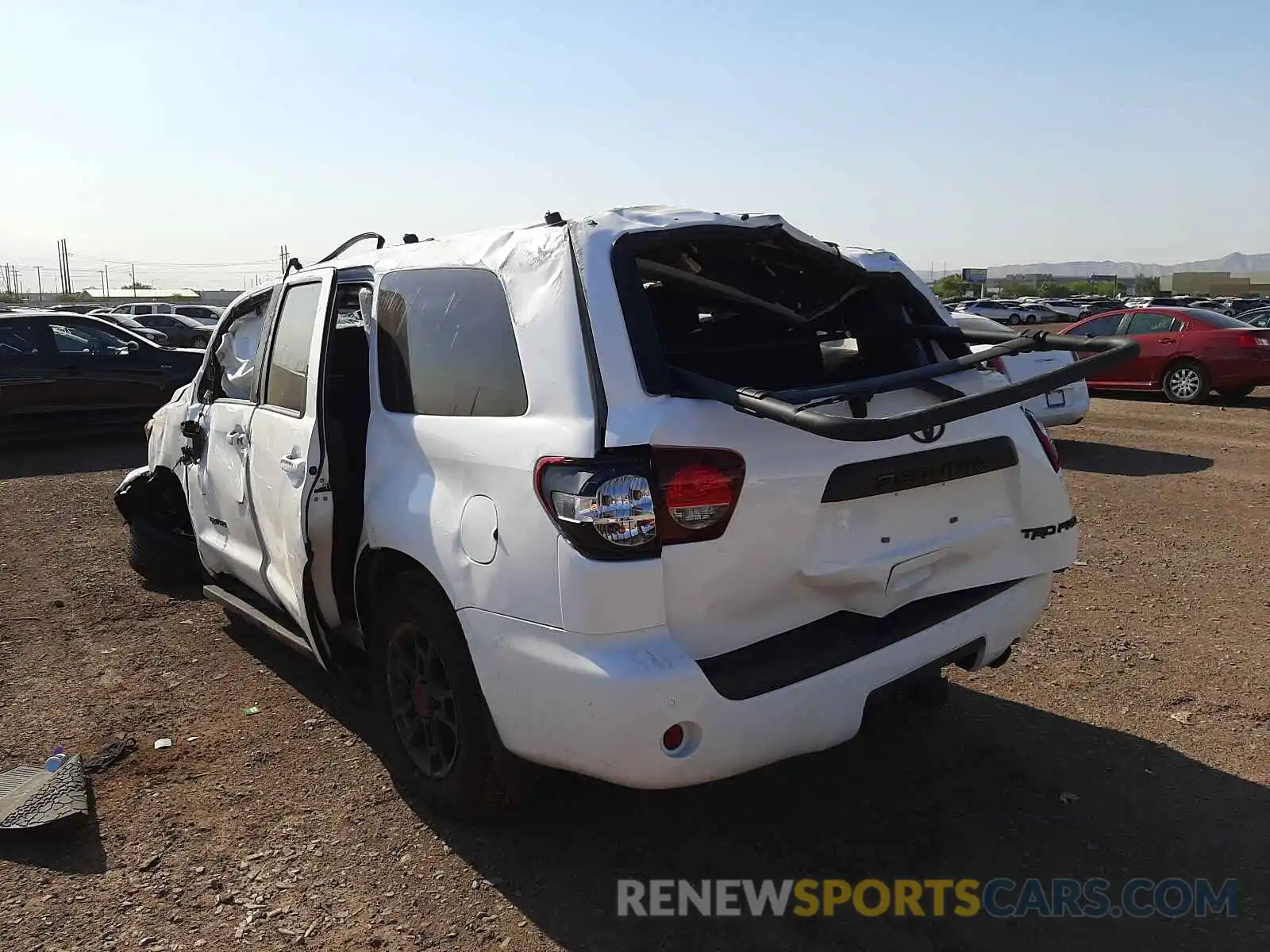 3 Photograph of a damaged car 5TDEY5B17MS184650 TOYOTA SEQUOIA 2021