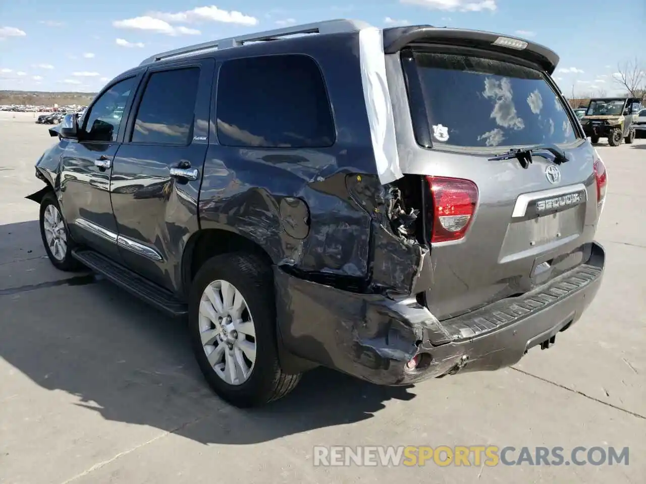 3 Photograph of a damaged car 5TDGY5A14MS075623 TOYOTA SEQUOIA 2021