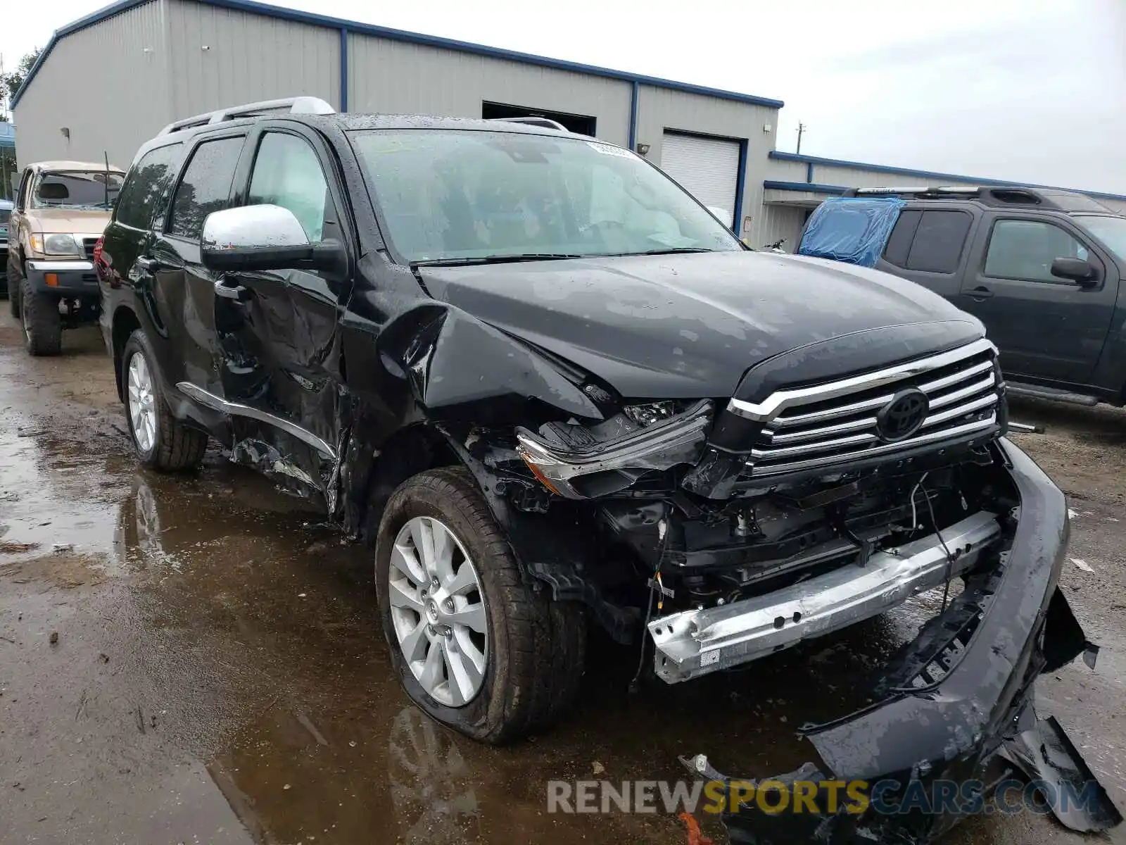 1 Photograph of a damaged car 5TDGY5B14MS186316 TOYOTA SEQUOIA 2021