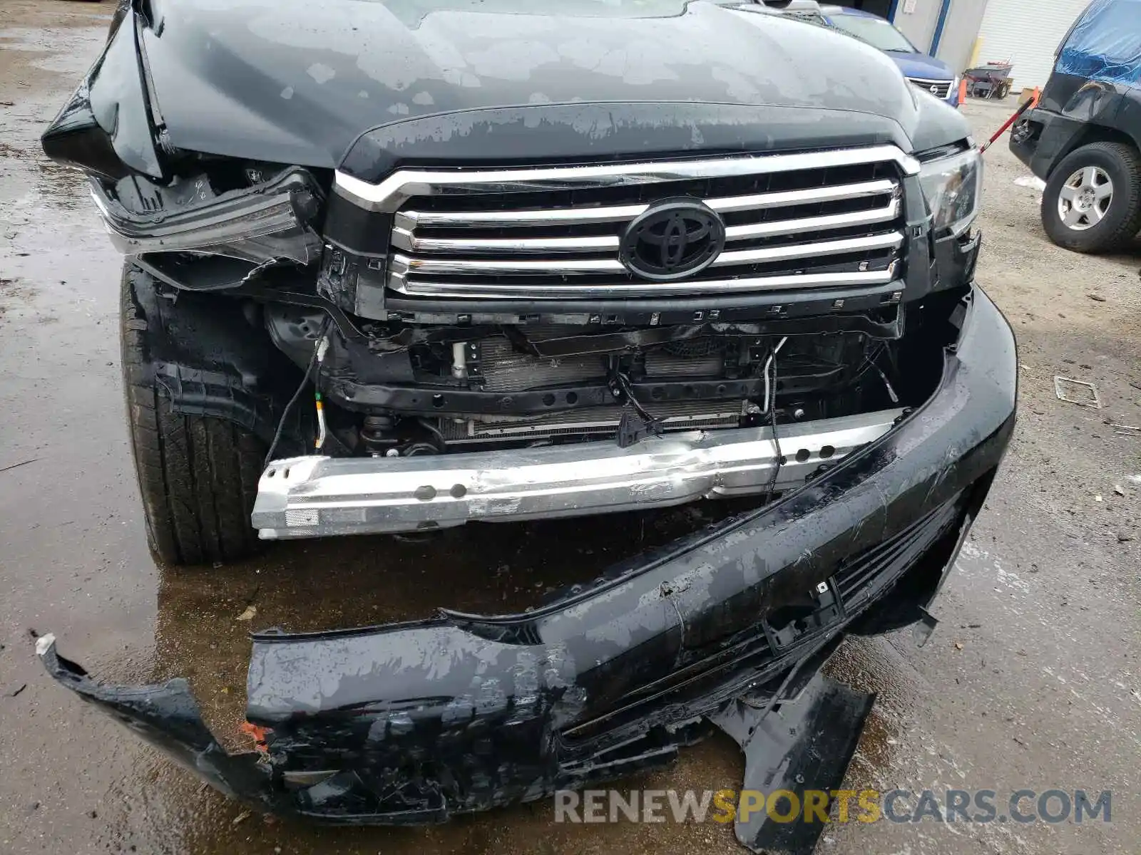 9 Photograph of a damaged car 5TDGY5B14MS186316 TOYOTA SEQUOIA 2021