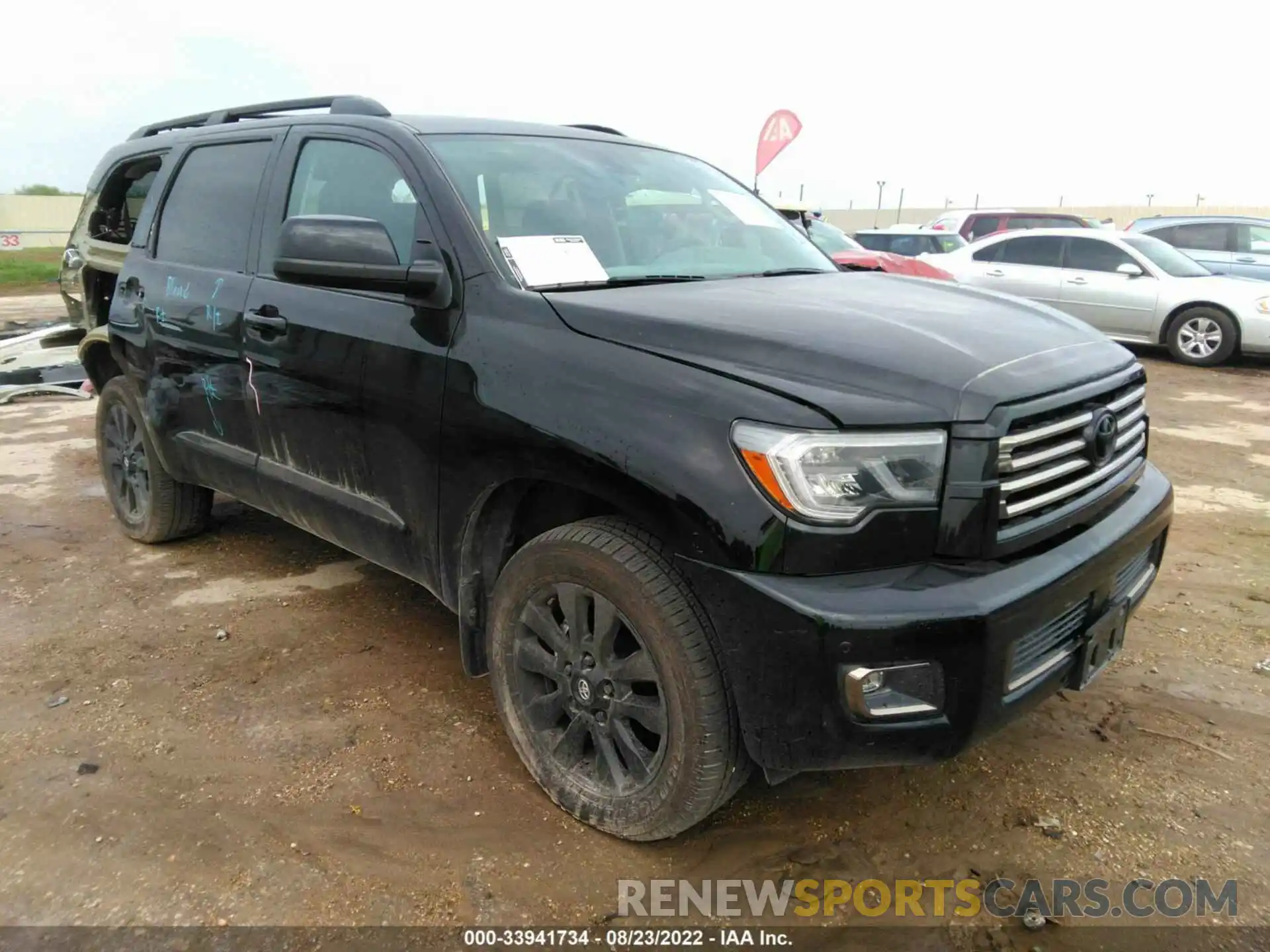 1 Photograph of a damaged car 5TDHY5B18MS184475 TOYOTA SEQUOIA 2021