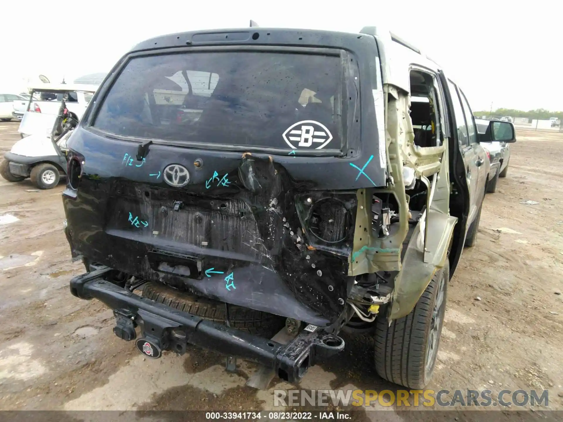 6 Photograph of a damaged car 5TDHY5B18MS184475 TOYOTA SEQUOIA 2021