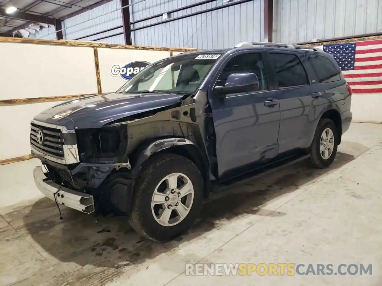 1 Photograph of a damaged car 5TDAY5B11NS187558 TOYOTA SEQUOIA 2022