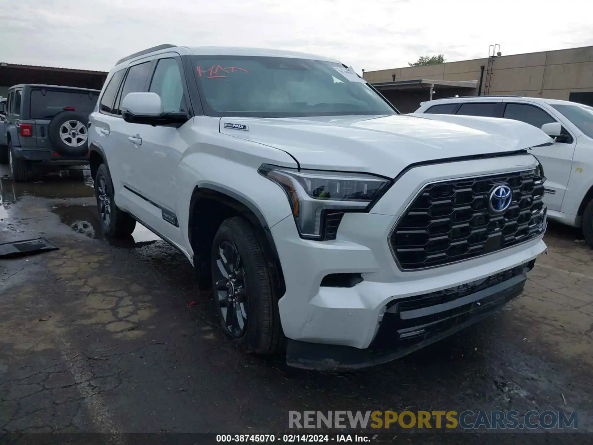 1 Photograph of a damaged car 7SVAAABA3PX006783 TOYOTA SEQUOIA 2023