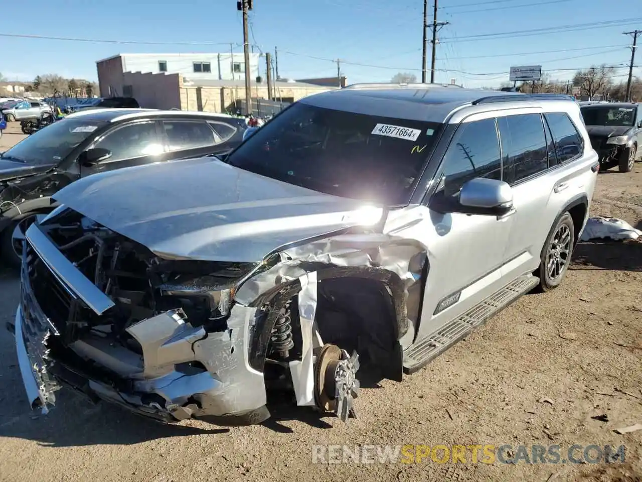 1 Photograph of a damaged car 7SVAAABA5PX011371 TOYOTA SEQUOIA 2023