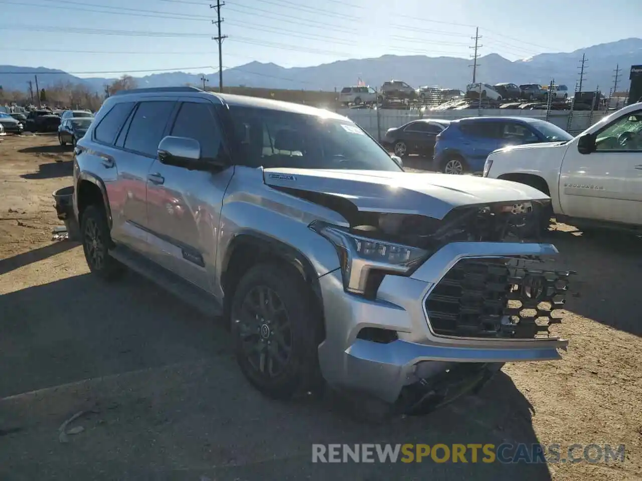 4 Photograph of a damaged car 7SVAAABA5PX011371 TOYOTA SEQUOIA 2023