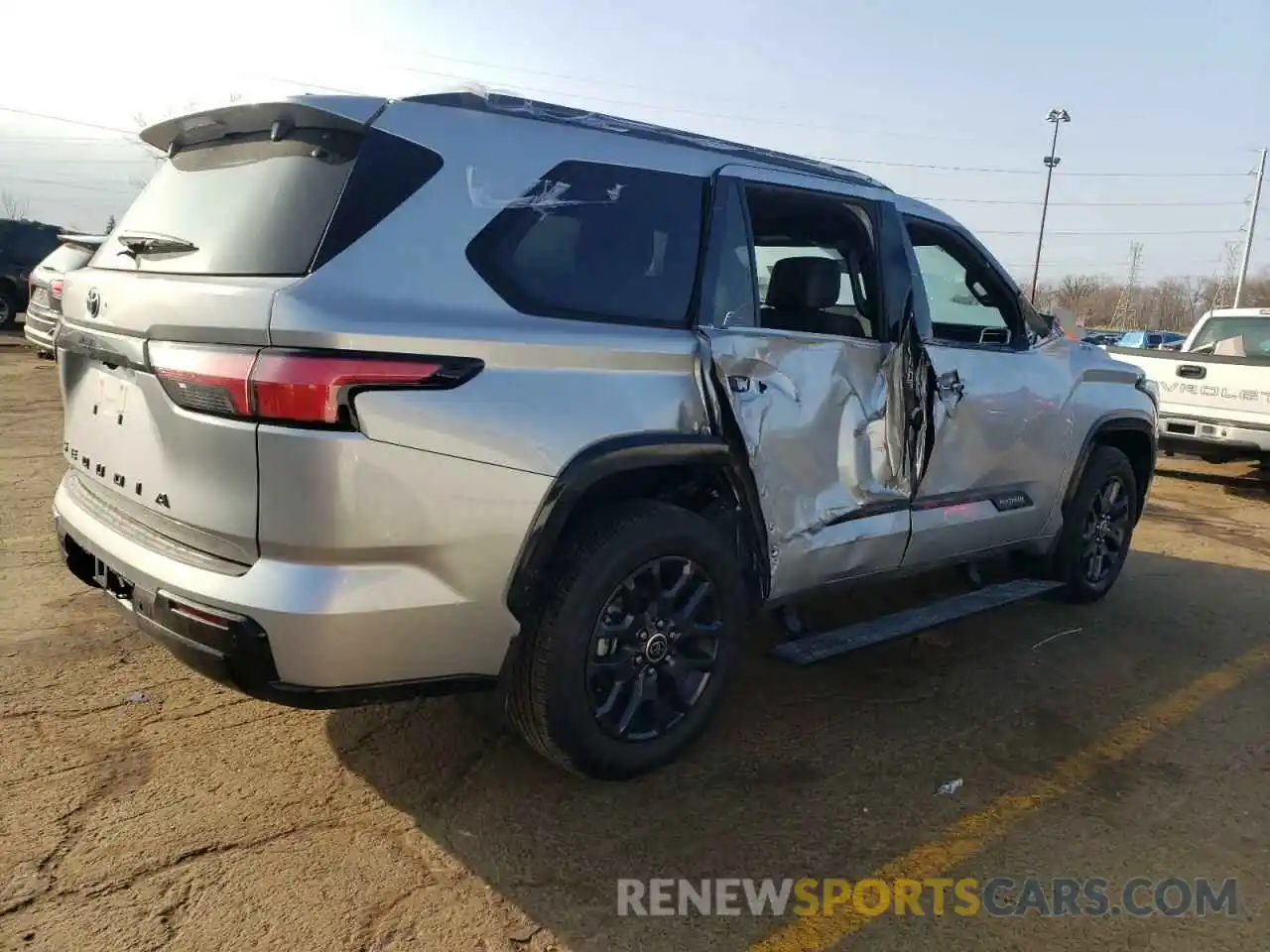 3 Photograph of a damaged car 7SVAAABA6PX015039 TOYOTA SEQUOIA 2023