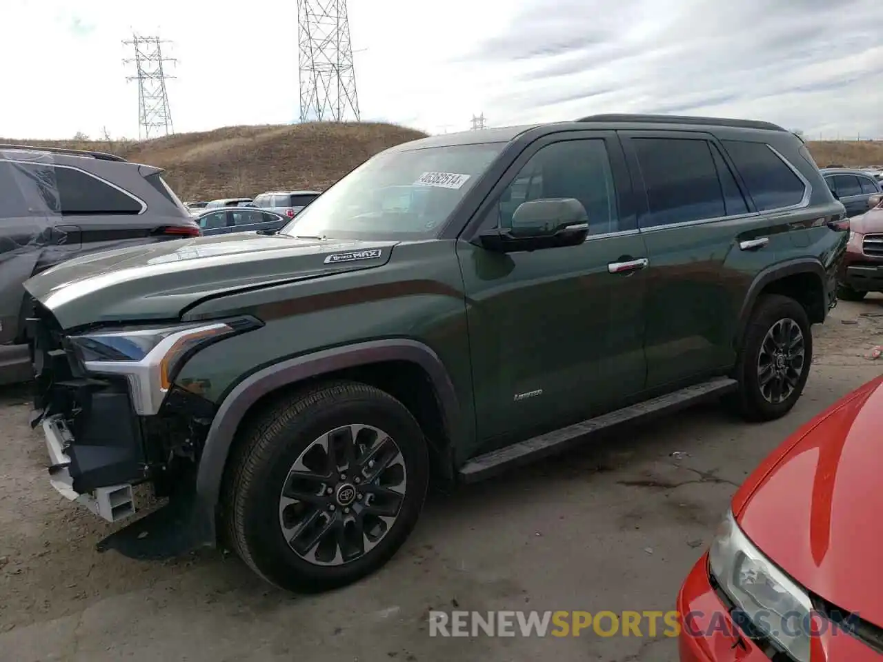 1 Photograph of a damaged car 7SVAAABA6PX020399 TOYOTA SEQUOIA 2023