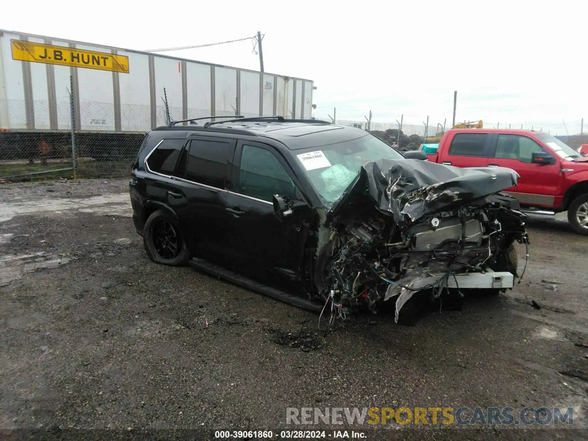 1 Photograph of a damaged car 7SVAAABA0RX028128 TOYOTA SEQUOIA 2024