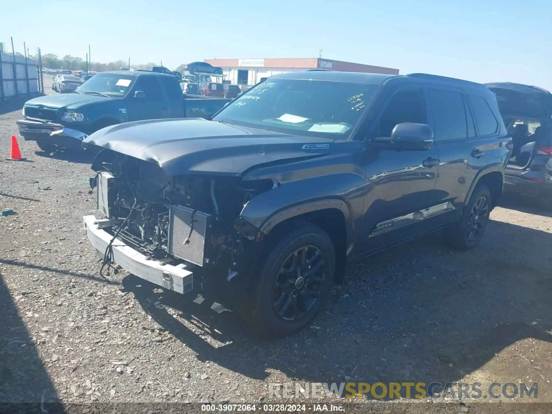 2 Photograph of a damaged car 7SVAAABA2RX026994 TOYOTA SEQUOIA 2024