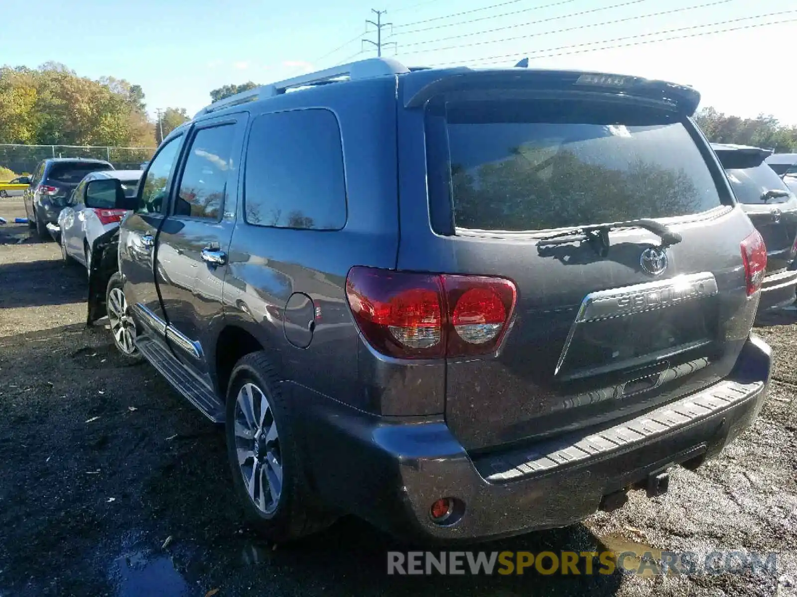 3 Photograph of a damaged car 5TDJY5G1XKS171153 TOYOTA SEQUOIA LI 2019