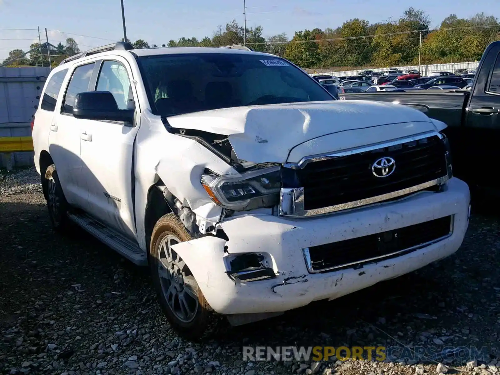 1 Photograph of a damaged car 5TDBY5G1XKS170508 TOYOTA SEQUOIA SR 2019