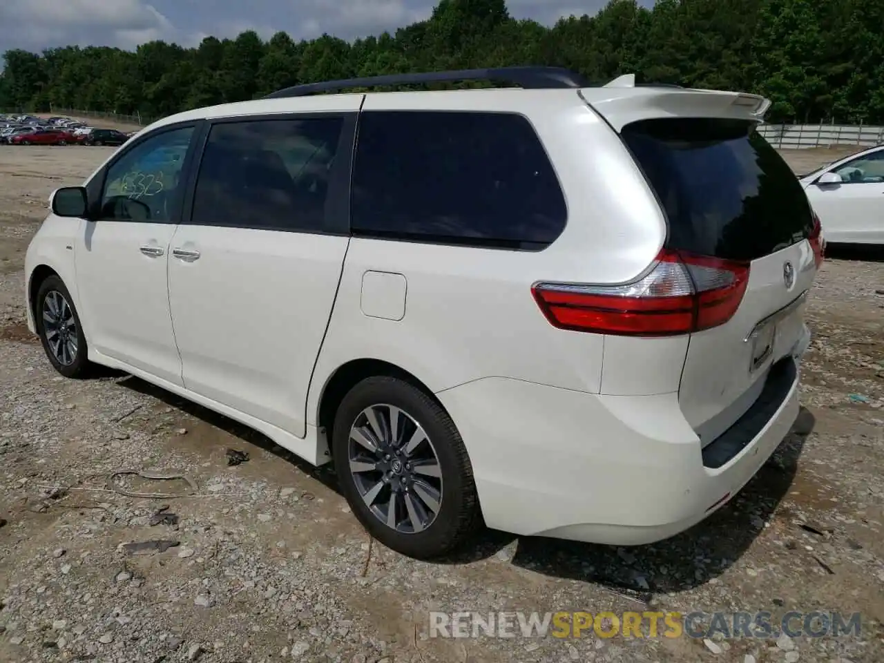 3 Фотография поврежденного автомобиля 5TDDZ3DC0KS227315 TOYOTA SIENNA 2019