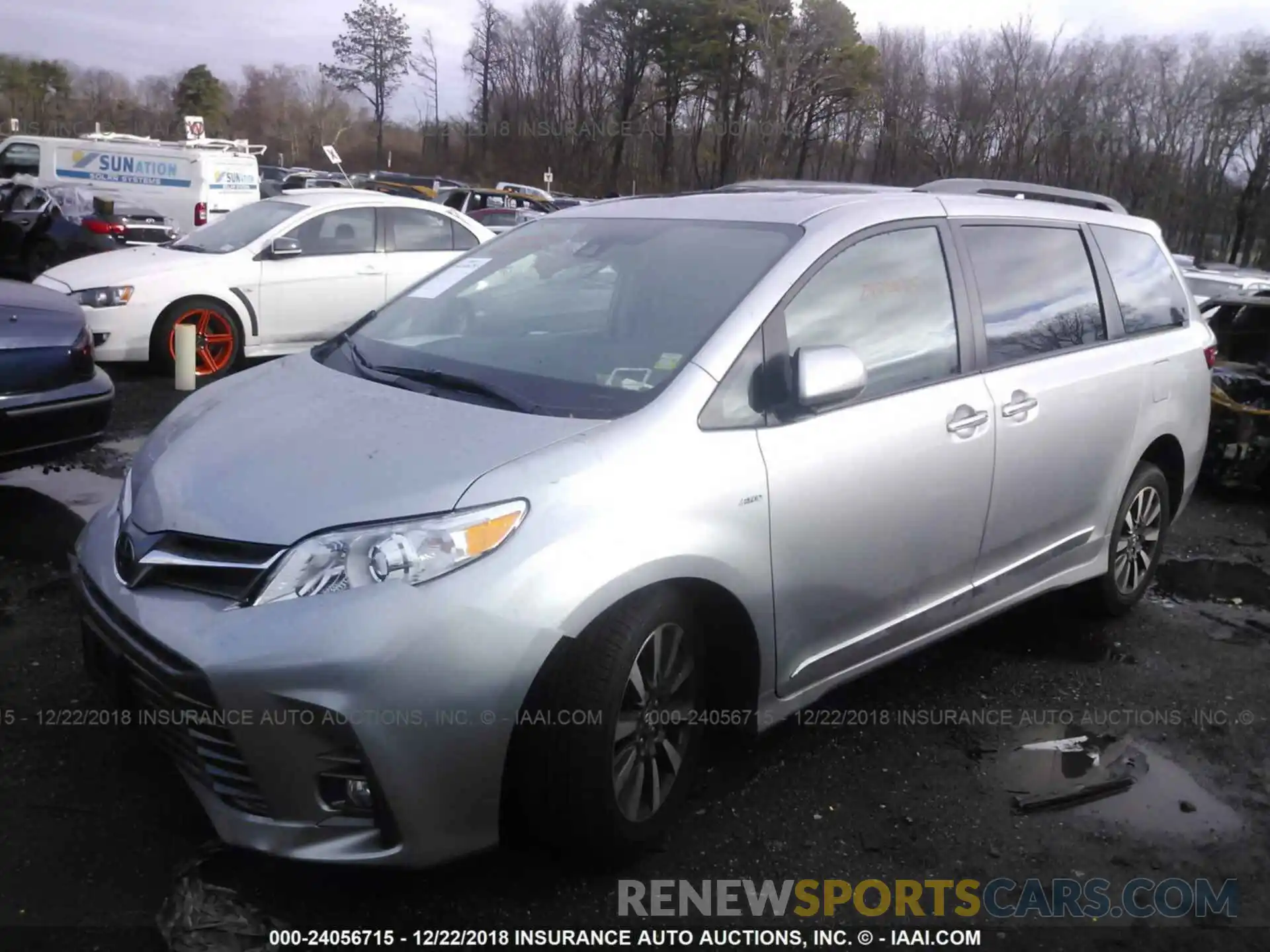 2 Фотография поврежденного автомобиля 5TDDZ3DC1KS210653 TOYOTA SIENNA 2019