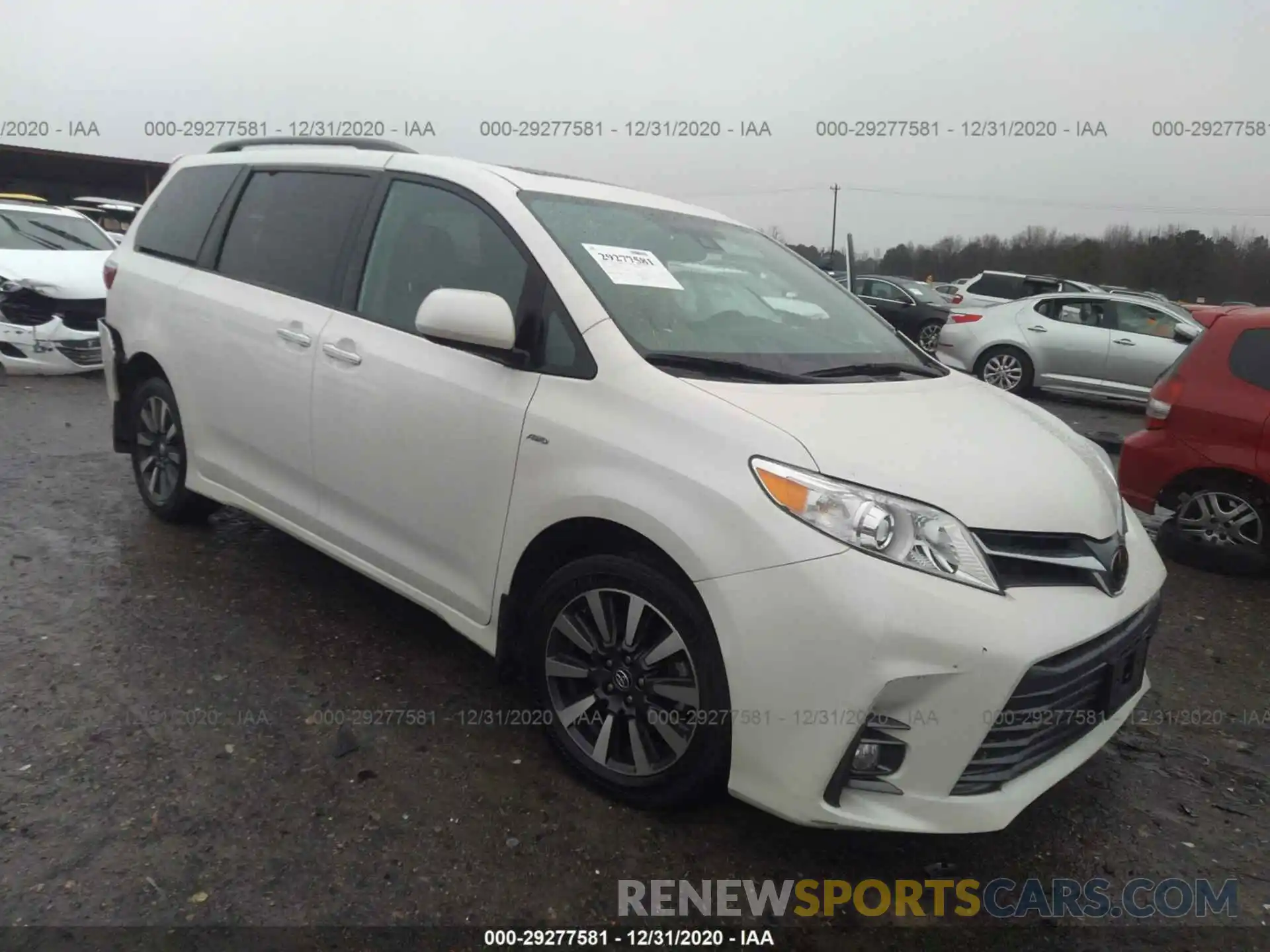 1 Photograph of a damaged car 5TDDZ3DC1KS215528 TOYOTA SIENNA 2019