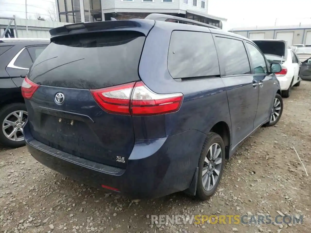 4 Фотография поврежденного автомобиля 5TDDZ3DC1KS218719 TOYOTA SIENNA 2019