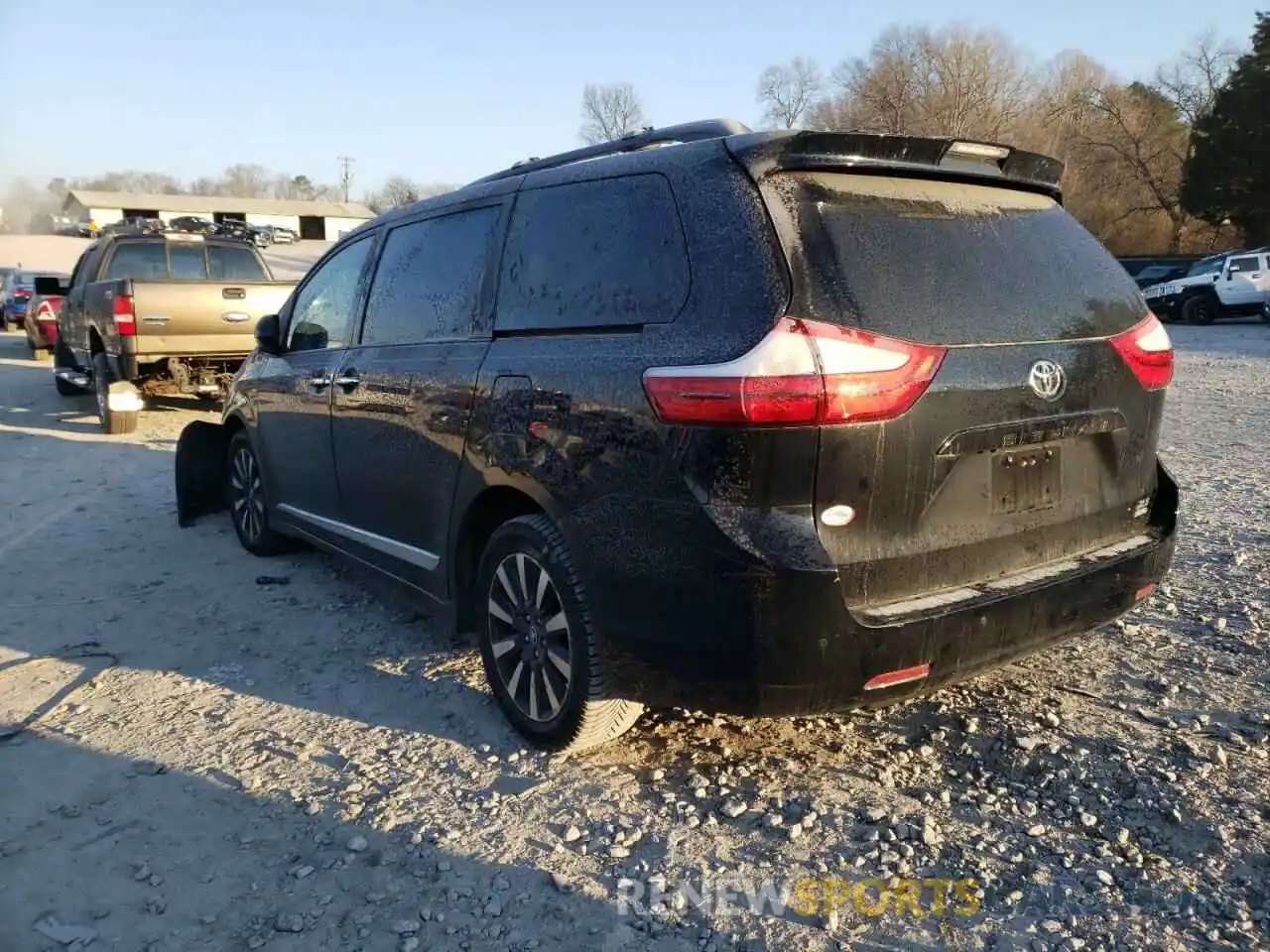 3 Фотография поврежденного автомобиля 5TDDZ3DC1KS226786 TOYOTA SIENNA 2019