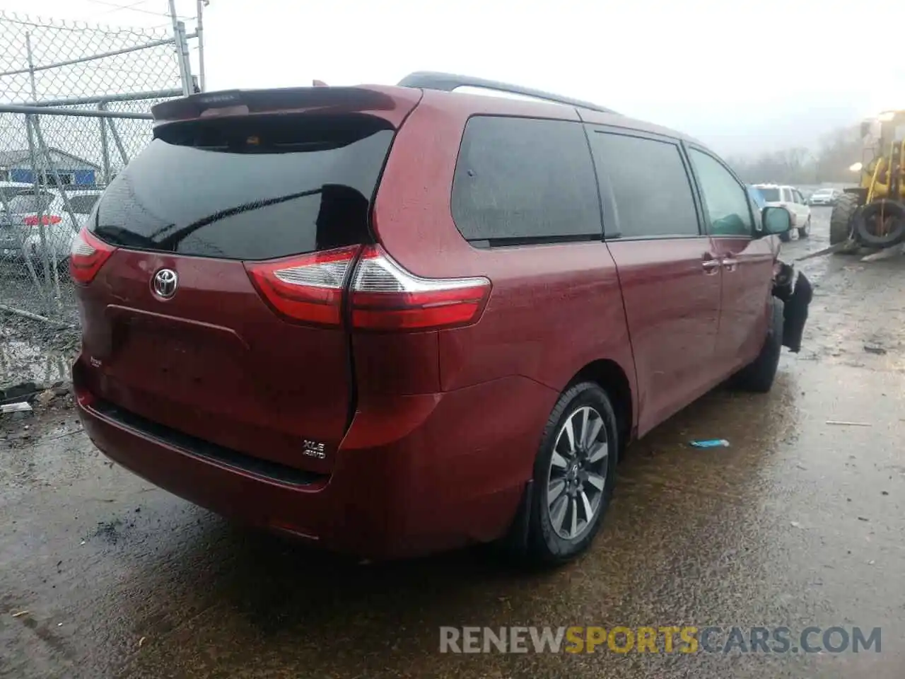 4 Фотография поврежденного автомобиля 5TDDZ3DC1KS227047 TOYOTA SIENNA 2019