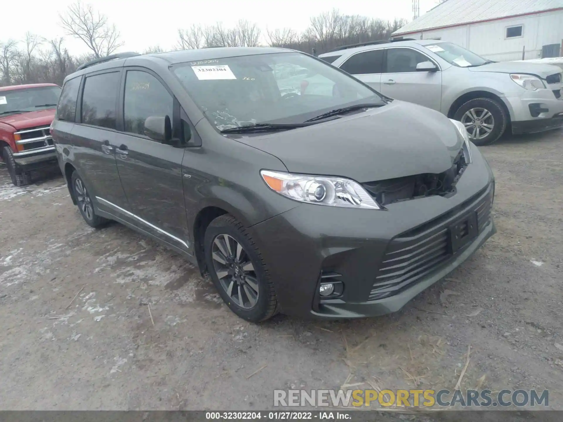 1 Photograph of a damaged car 5TDDZ3DC2KS220902 TOYOTA SIENNA 2019