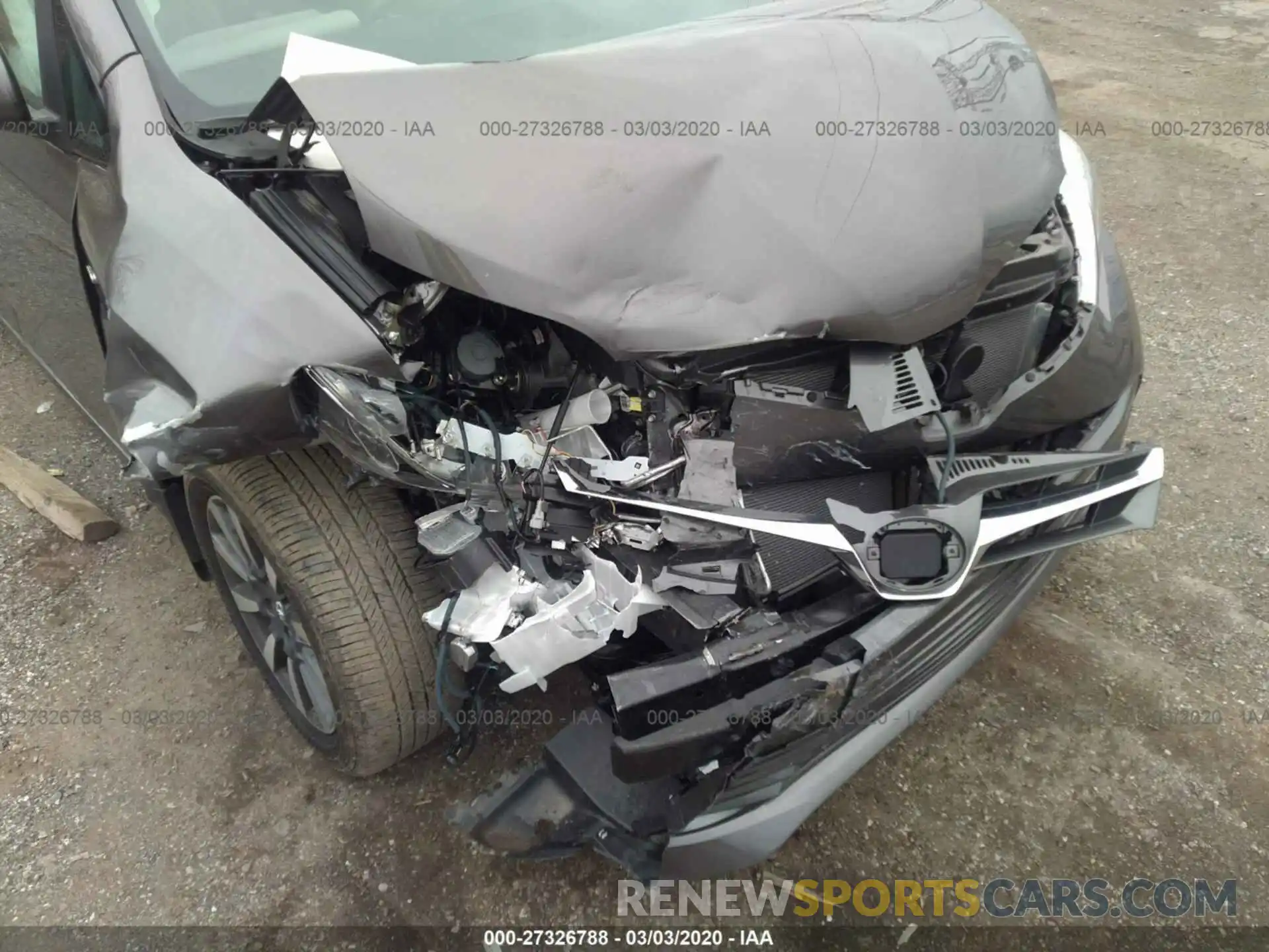 6 Photograph of a damaged car 5TDDZ3DC3KS218446 TOYOTA SIENNA 2019