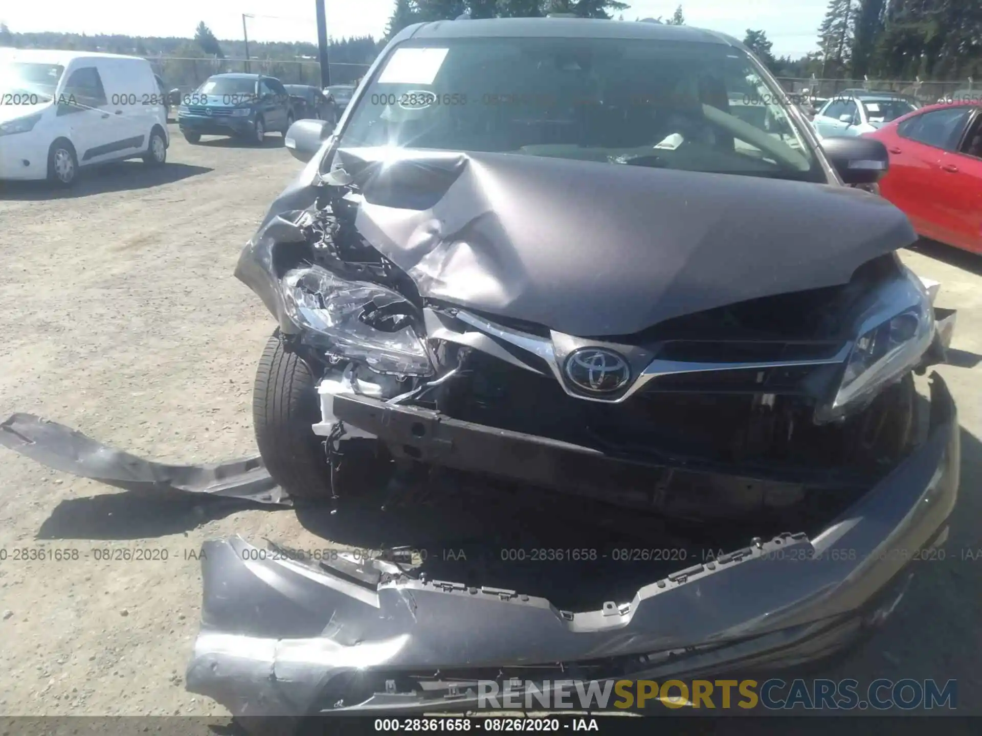 6 Photograph of a damaged car 5TDDZ3DC4KS216902 TOYOTA SIENNA 2019