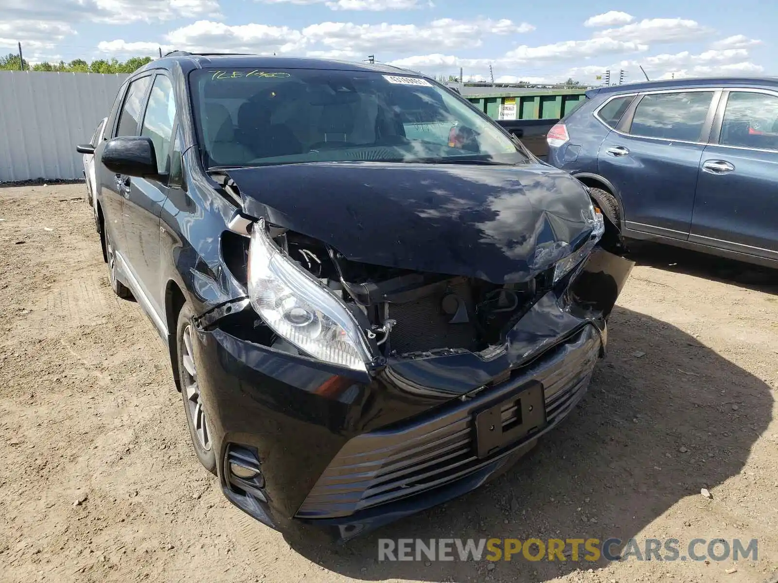 9 Фотография поврежденного автомобиля 5TDDZ3DC6KS212866 TOYOTA SIENNA 2019