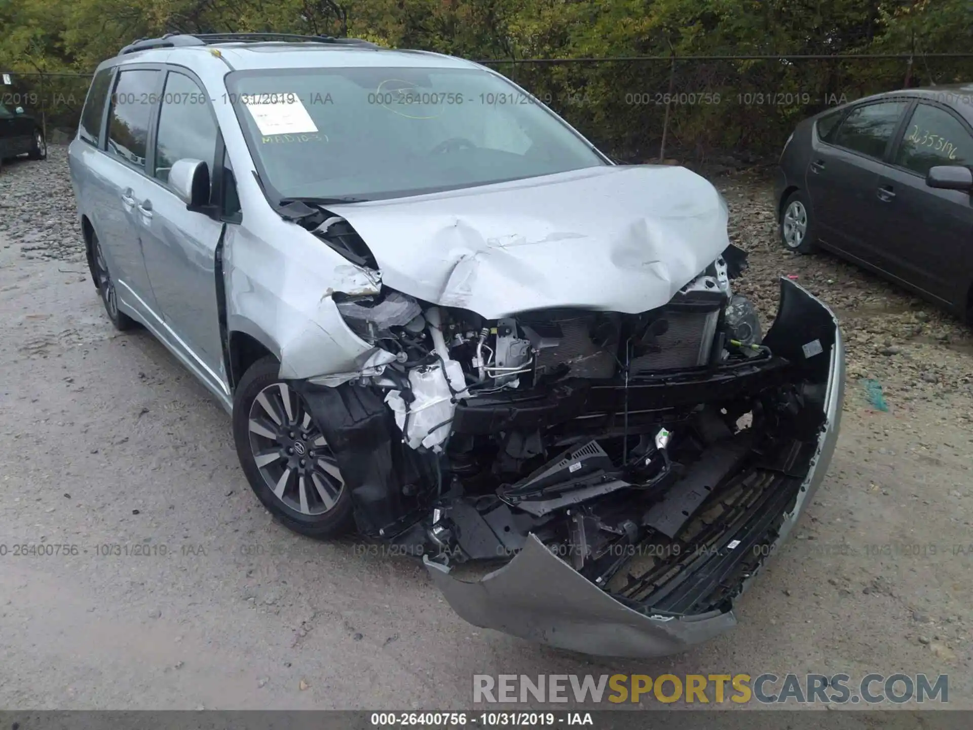 6 Photograph of a damaged car 5TDDZ3DC8KS224467 TOYOTA SIENNA 2019