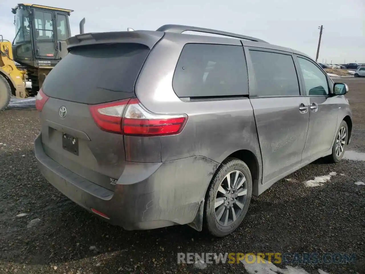 4 Фотография поврежденного автомобиля 5TDDZ3DC9KS221819 TOYOTA SIENNA 2019