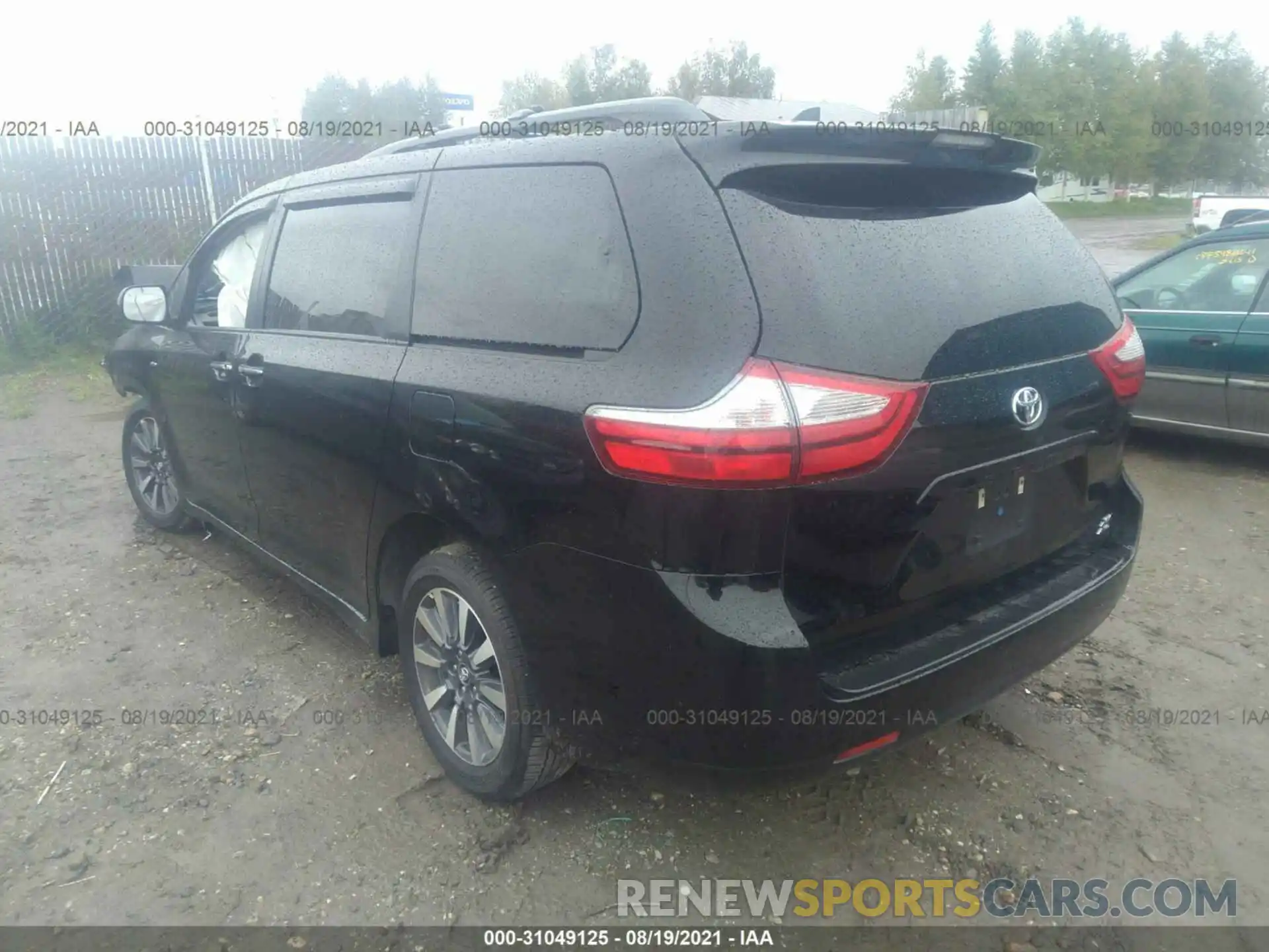 3 Фотография поврежденного автомобиля 5TDDZ3DC9KS224834 TOYOTA SIENNA 2019