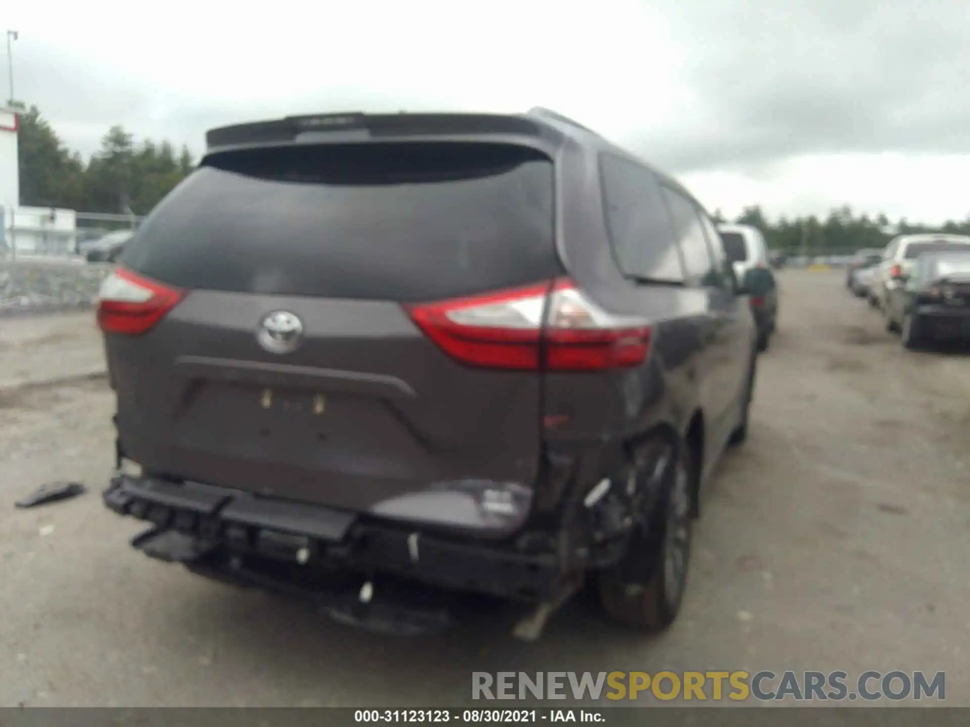 6 Фотография поврежденного автомобиля 5TDDZ3DCXKS221988 TOYOTA SIENNA 2019