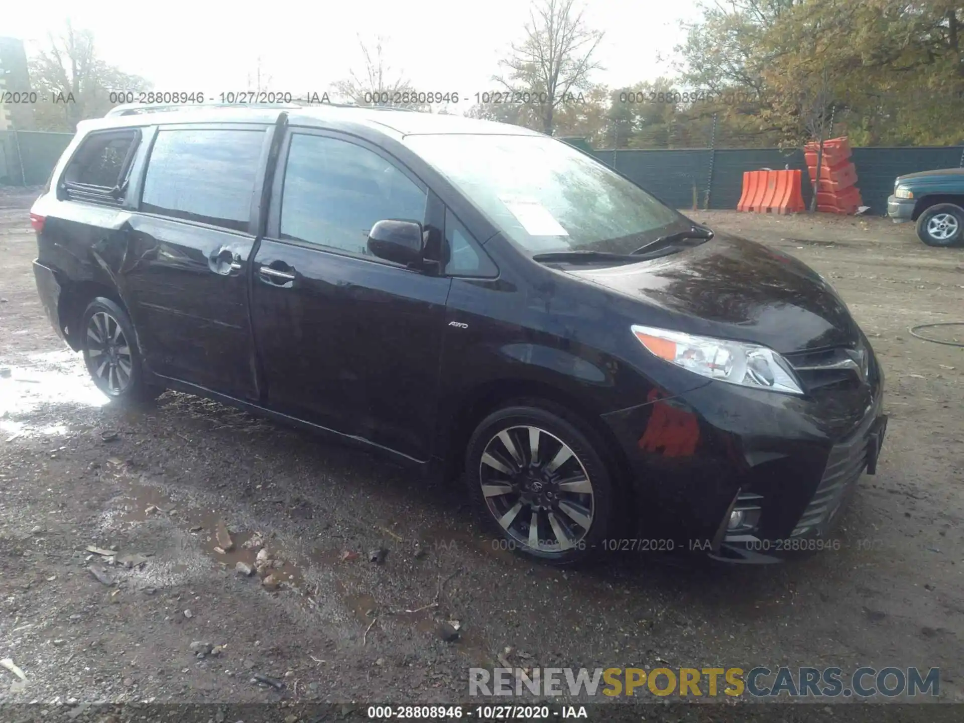 1 Photograph of a damaged car 5TDDZ3DCXKS227757 TOYOTA SIENNA 2019