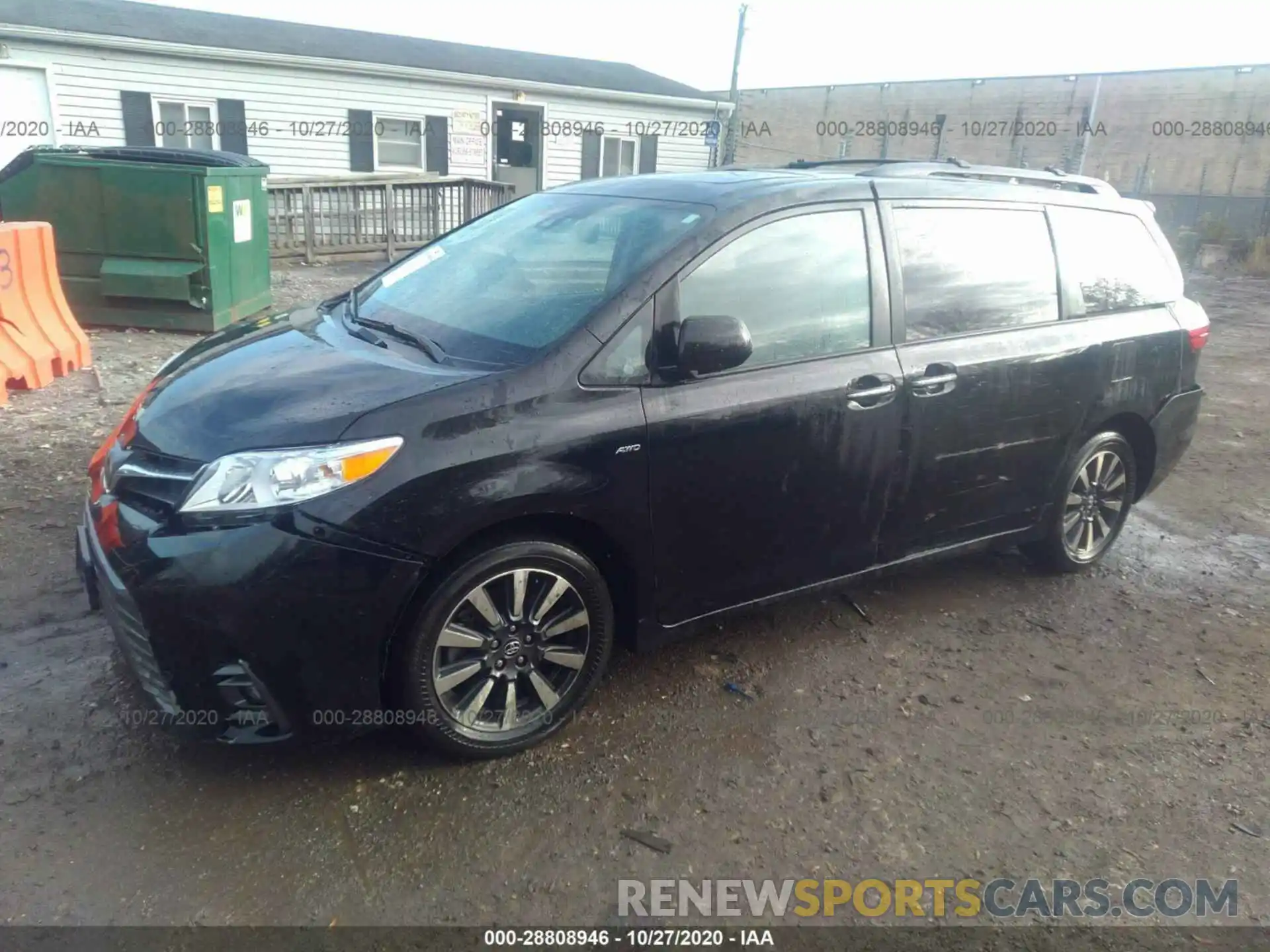 2 Фотография поврежденного автомобиля 5TDDZ3DCXKS227757 TOYOTA SIENNA 2019