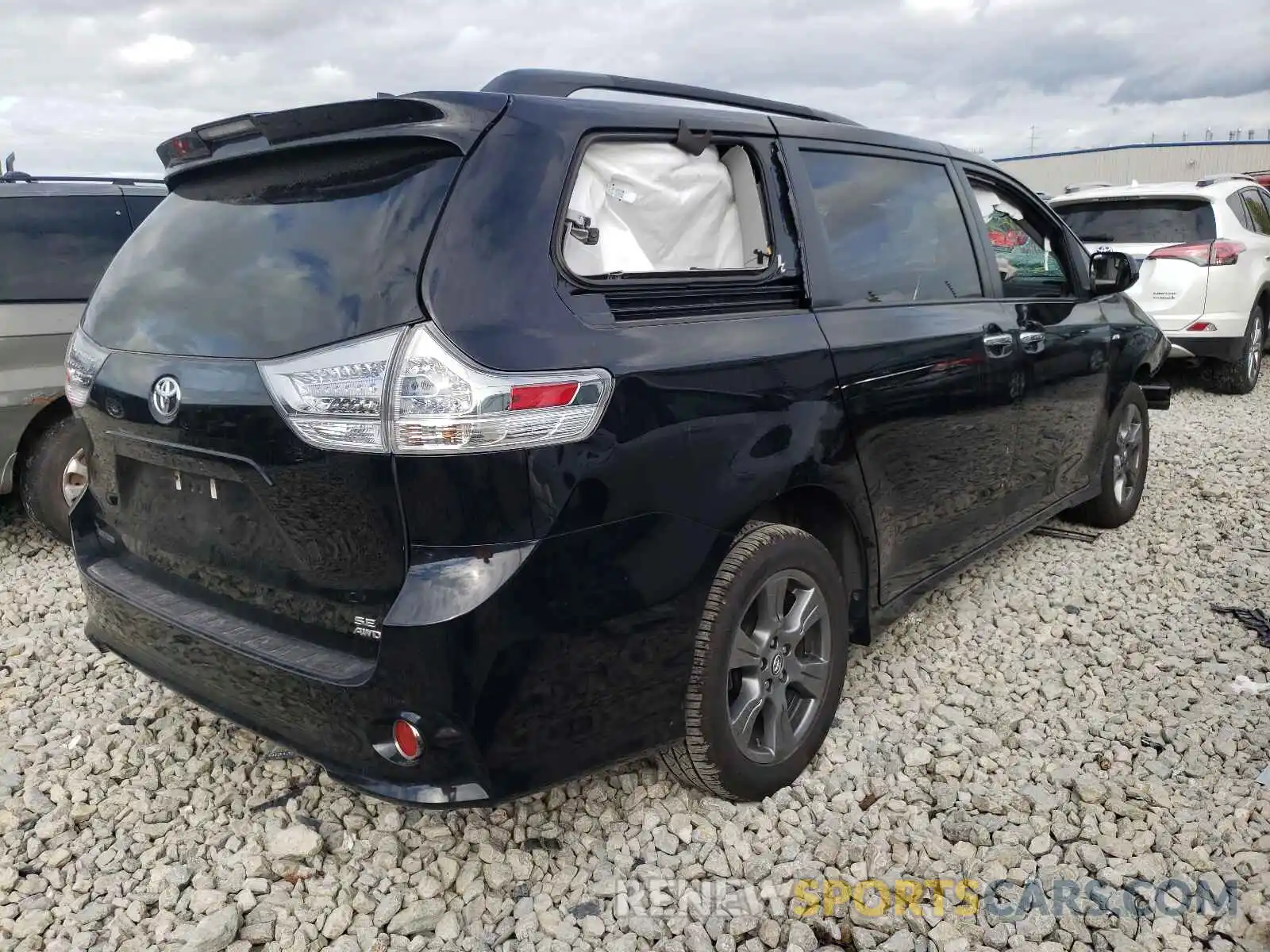 4 Фотография поврежденного автомобиля 5TDEZ3DC3KS212327 TOYOTA SIENNA 2019