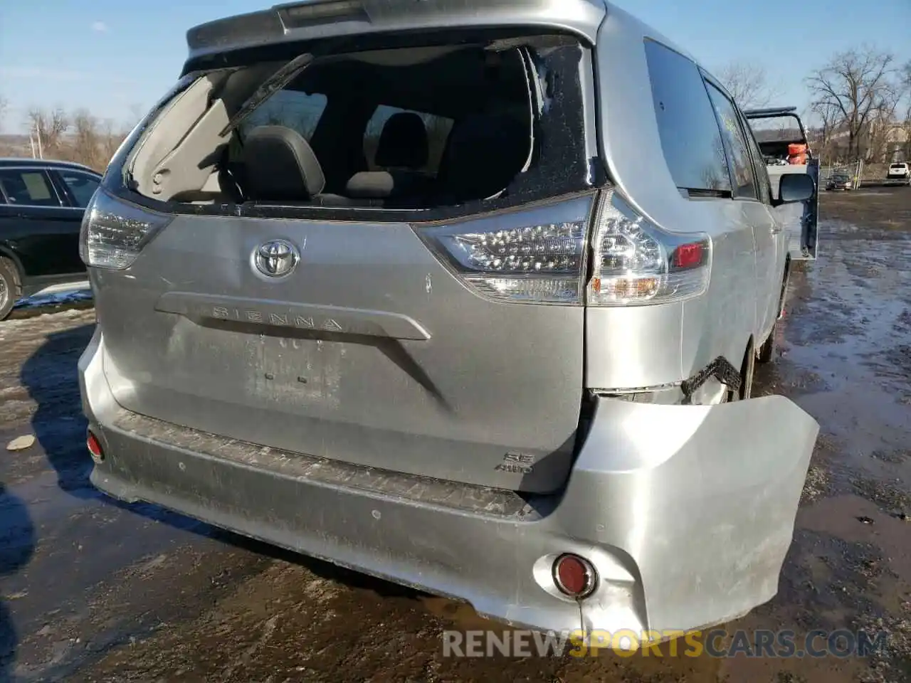 9 Фотография поврежденного автомобиля 5TDEZ3DC4KS220422 TOYOTA SIENNA 2019