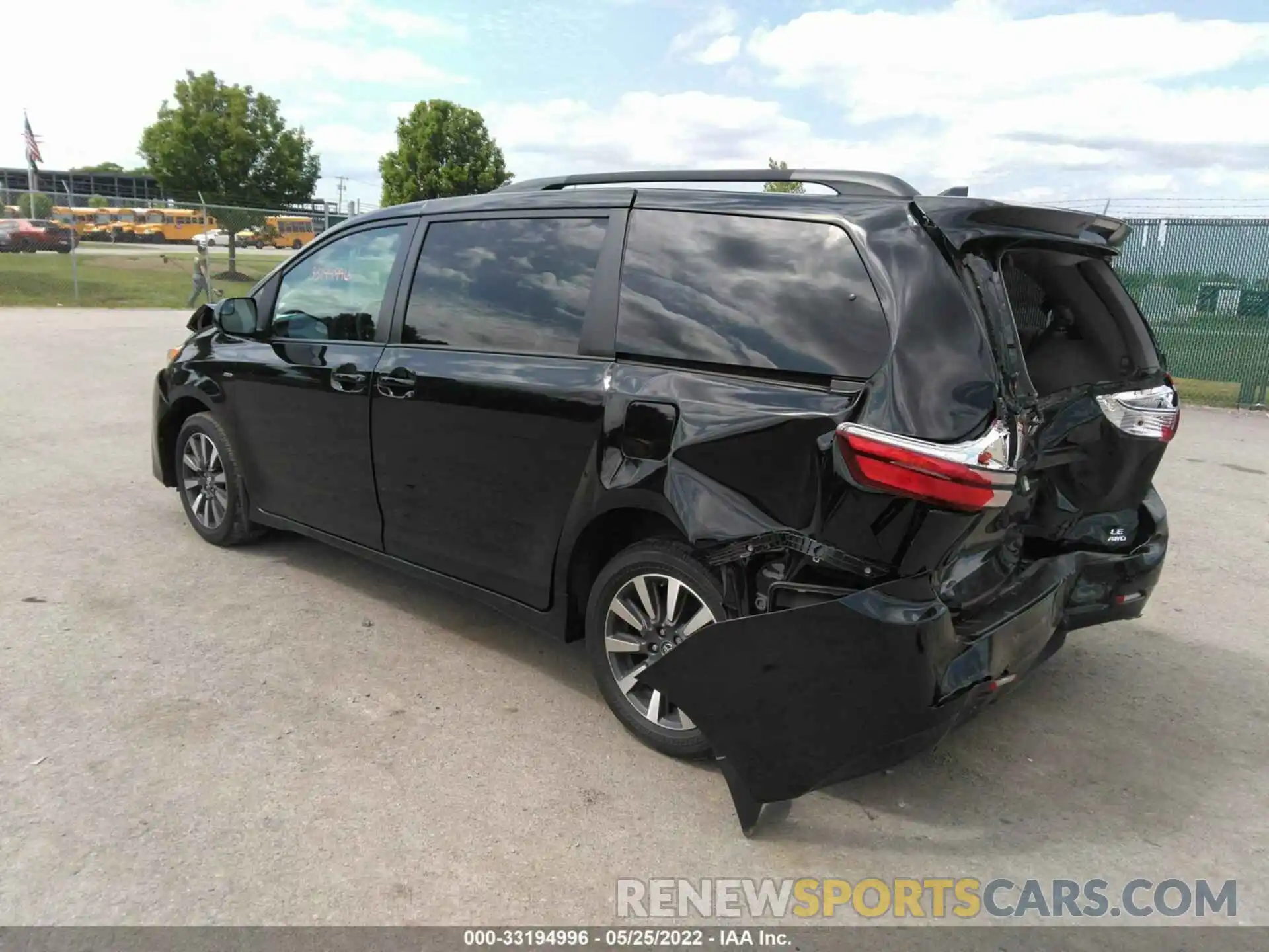 3 Фотография поврежденного автомобиля 5TDJZ3DC2KS214276 TOYOTA SIENNA 2019