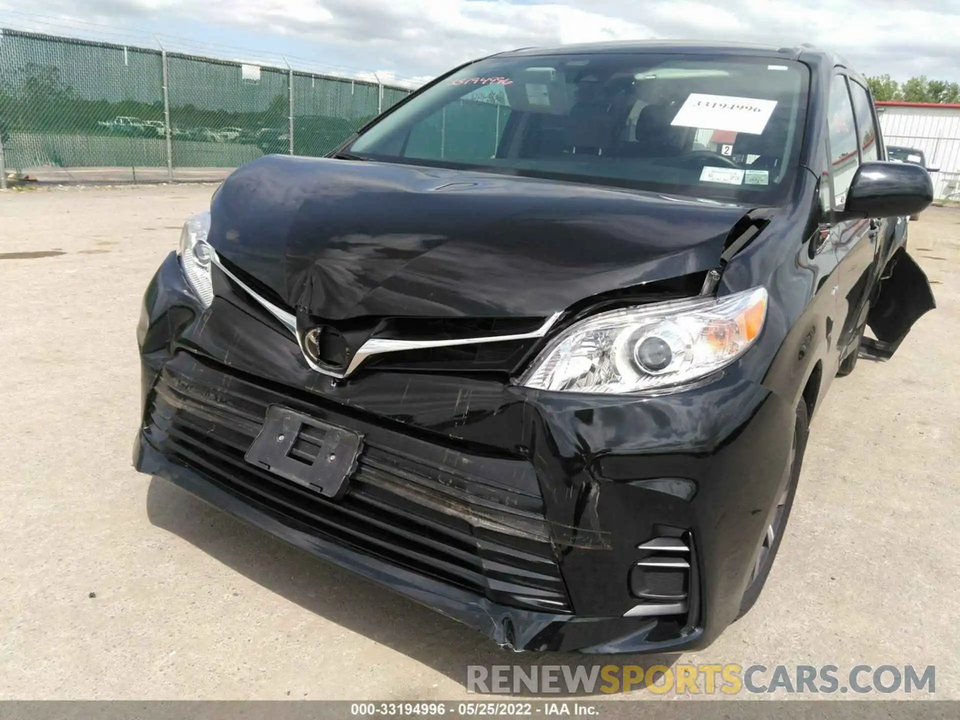 6 Photograph of a damaged car 5TDJZ3DC2KS214276 TOYOTA SIENNA 2019