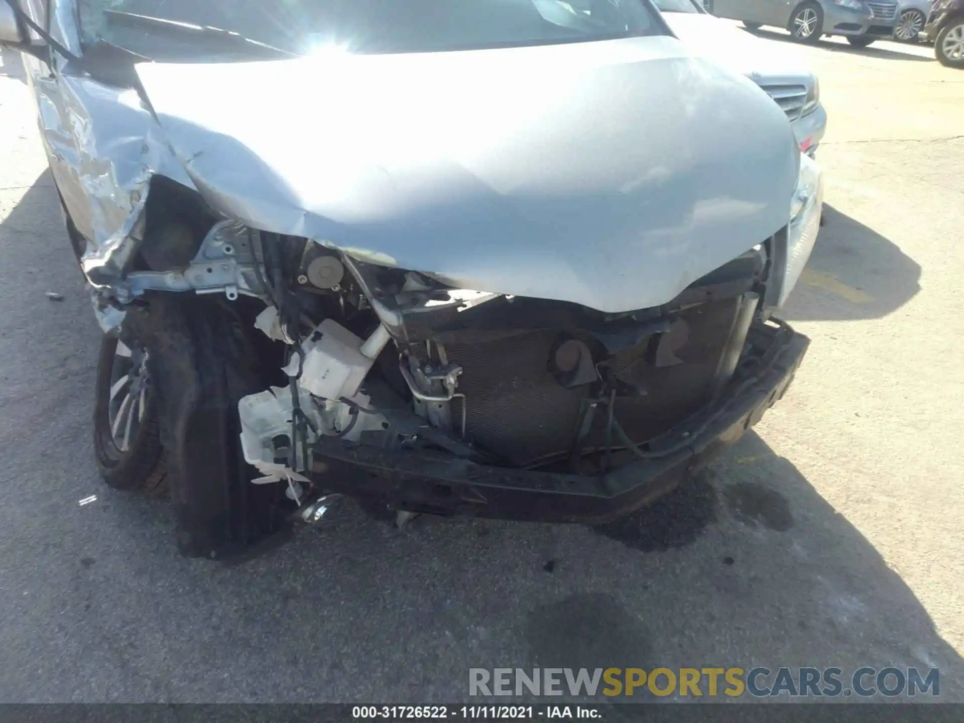 6 Photograph of a damaged car 5TDJZ3DC4KS221455 TOYOTA SIENNA 2019