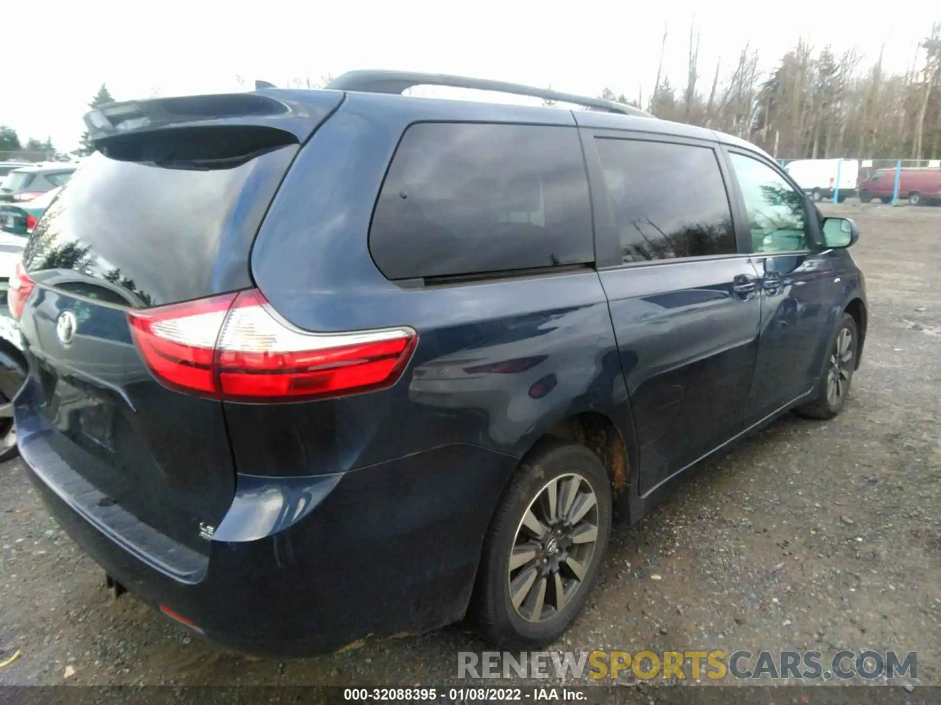 4 Фотография поврежденного автомобиля 5TDJZ3DC6KS209968 TOYOTA SIENNA 2019