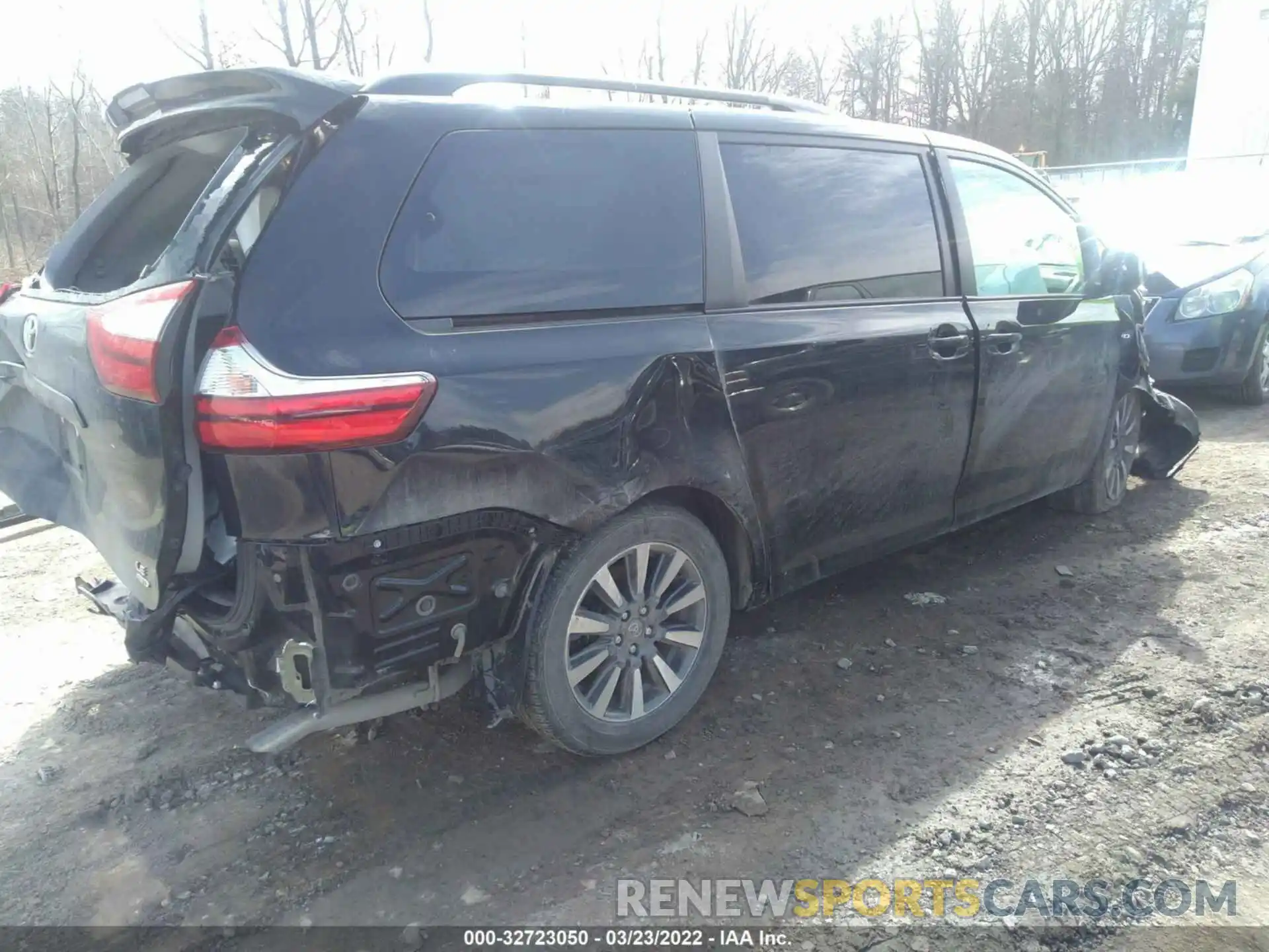 4 Фотография поврежденного автомобиля 5TDJZ3DC7KS222535 TOYOTA SIENNA 2019