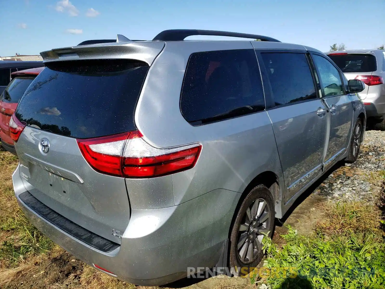 4 Фотография поврежденного автомобиля 5TDJZ3DC7KS223863 TOYOTA SIENNA 2019