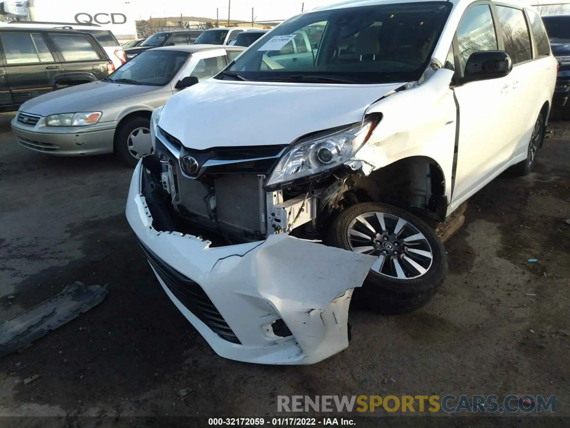 6 Фотография поврежденного автомобиля 5TDJZ3DC9KS226439 TOYOTA SIENNA 2019