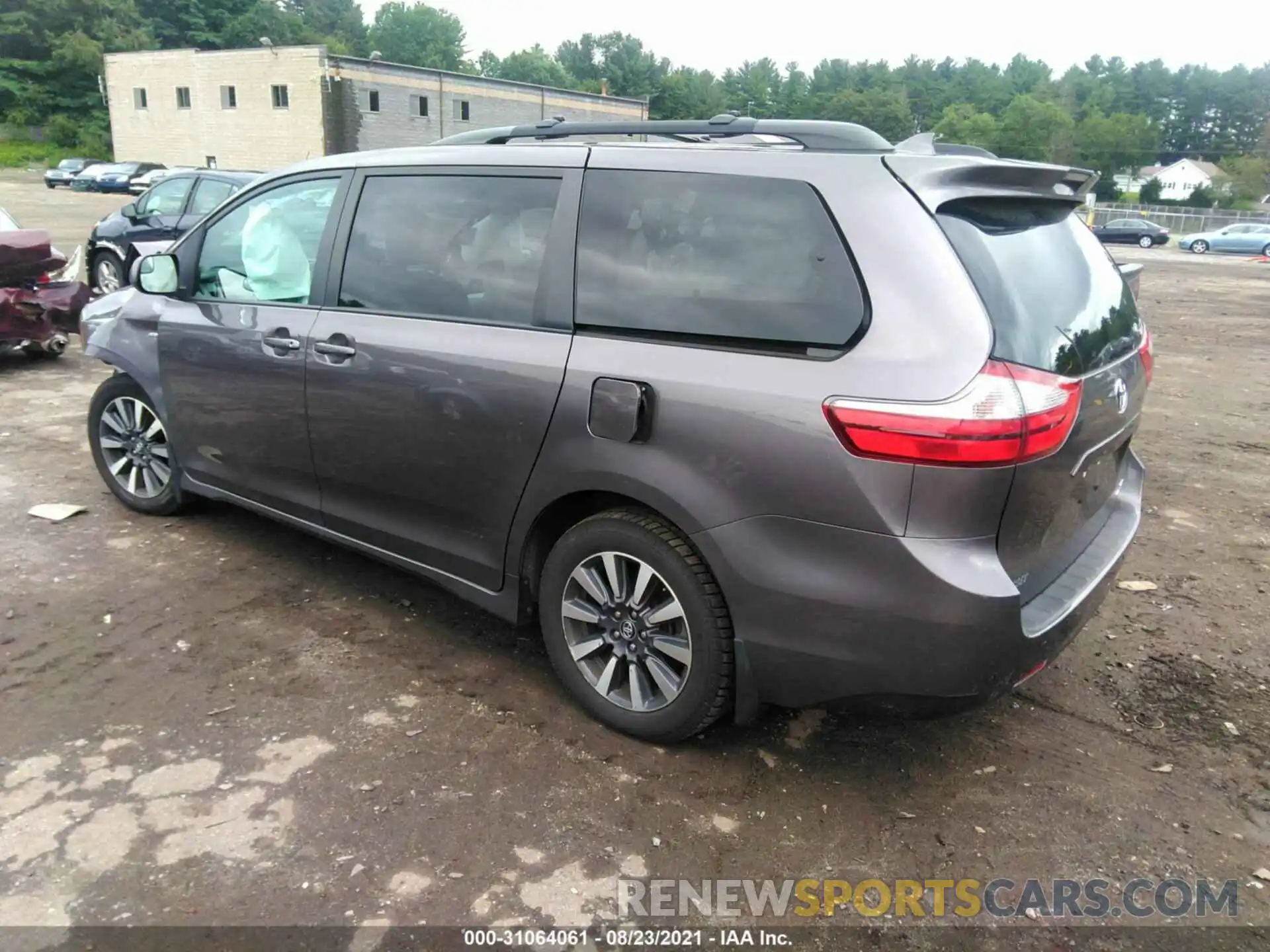 3 Фотография поврежденного автомобиля 5TDJZ3DCXKS221069 TOYOTA SIENNA 2019