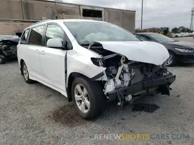 1 Photograph of a damaged car 5TDKZ3DC3KS969506 TOYOTA SIENNA 2019