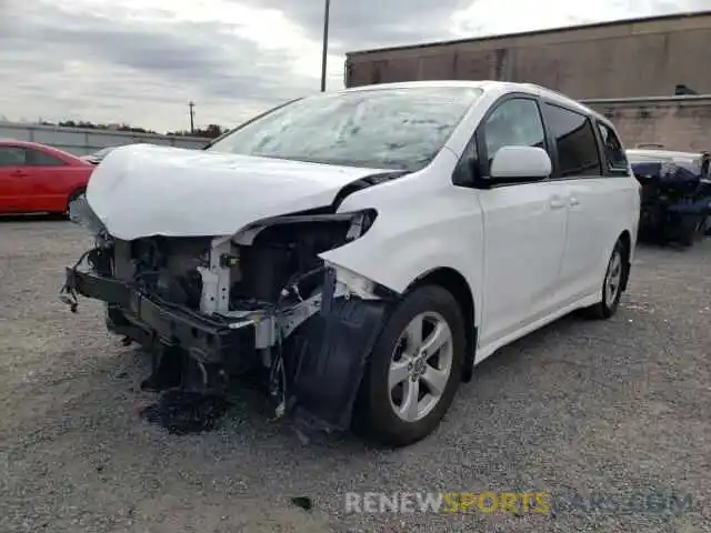 2 Photograph of a damaged car 5TDKZ3DC3KS969506 TOYOTA SIENNA 2019