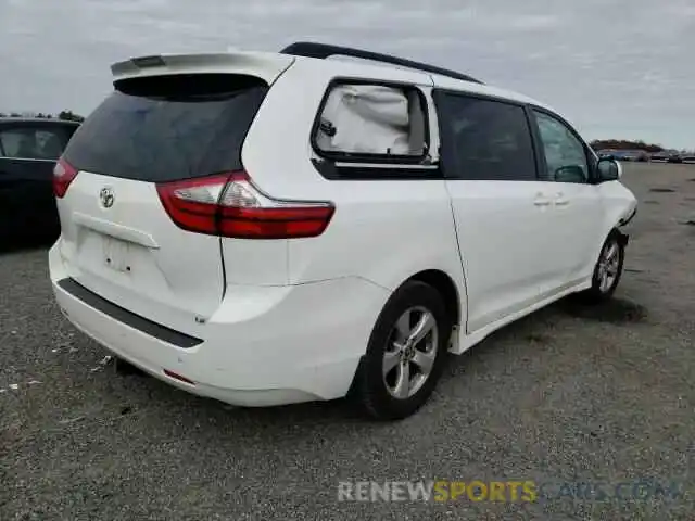 4 Фотография поврежденного автомобиля 5TDKZ3DC3KS969506 TOYOTA SIENNA 2019